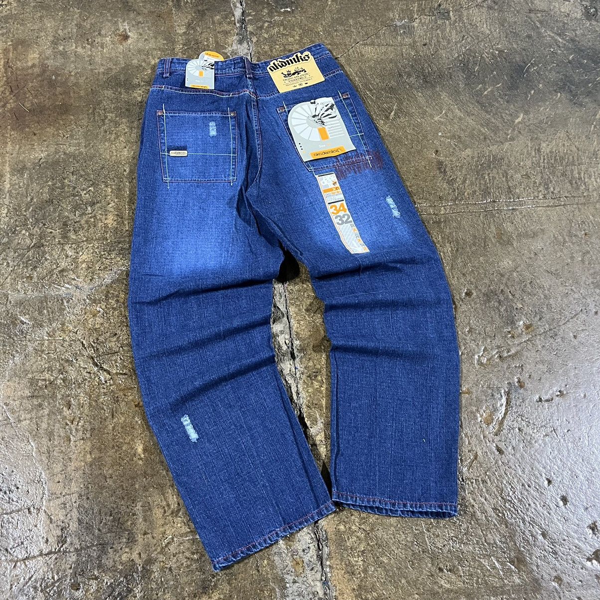 Akademiks × Vintage Crazy Vintage Y2K Baggy Jeans Faded JNCO Skater Wide Leg Size US 34 / EU 50 - 3 Thumbnail