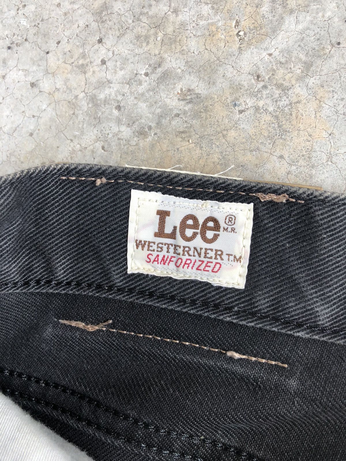 If Six Was Nine Japanese Lee Flared Jeans Distressed Jeans Size US 30 / EU 46 - 15 Thumbnail