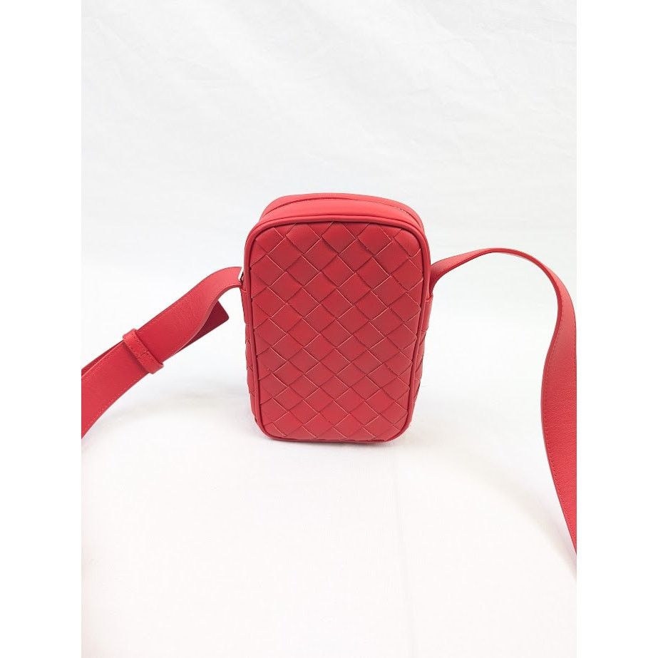 Bottega Veneta o1rshd1 Size: OS / Intrecciao Phone Case in Red Stone Size ONE SIZE - 8 Thumbnail