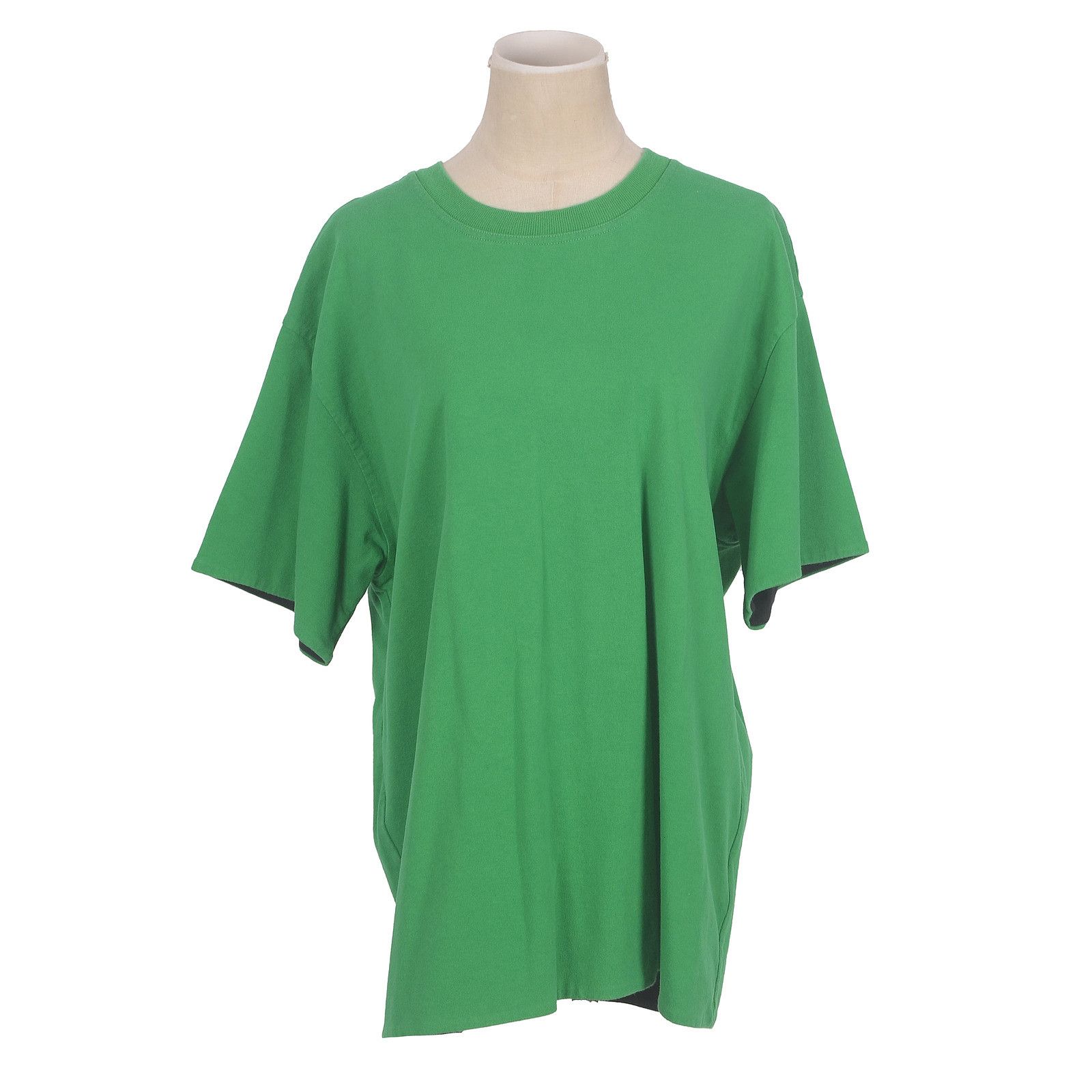 Bottega Veneta Bottega Veneta Green Cotton T-Shirt Size M Size US M / EU 48-50 / 2 - 1 Thumbnail