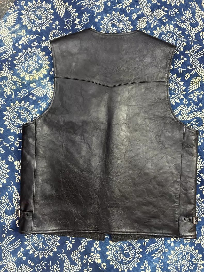 The Real McCoy's The REAL McCOY'S Size 44Classic Faux Leather Biker Vest wit Size US M / EU 48-50 / 2 - 2 Thumbnail