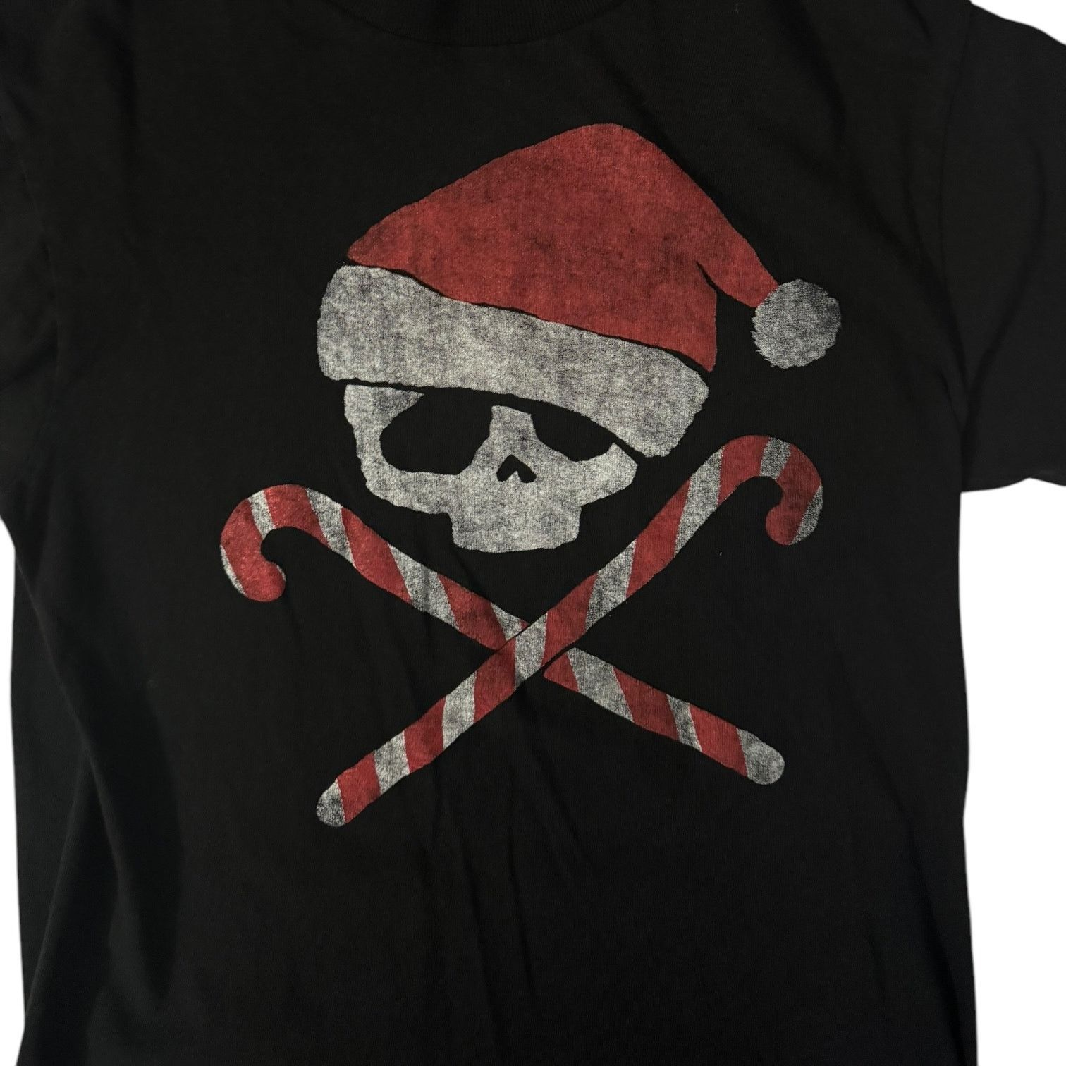 Other Christmas Holiday Santa Skull Candy Cane Crossbones Small Size US S / EU 44-46 / 1 - 3 Thumbnail
