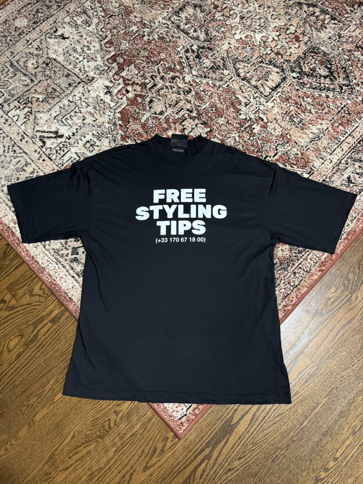 Balenciaga Balenciaga Free Styling Tips T-Shirt Size US XS / EU 42 / 0 - 1 Thumbnail