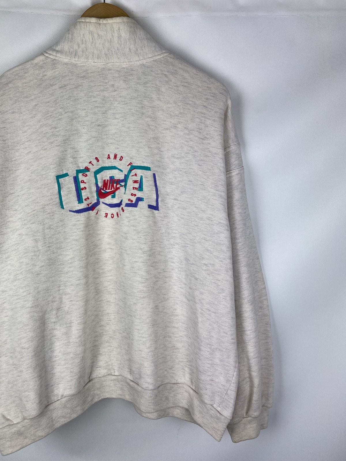 Nike Nike Vintage 1/4 Zip Pullover Sweatshirt Size XL Size US XL / EU 56 / 4 - 18 Thumbnail
