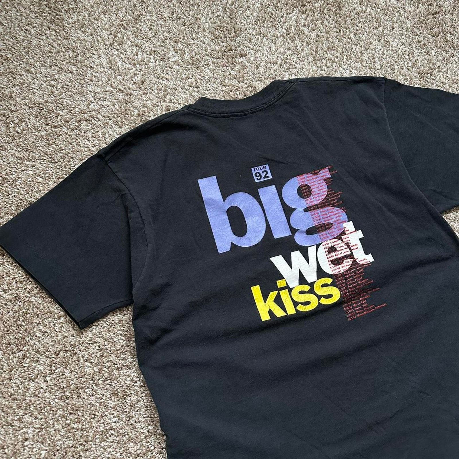 Band Tees × Vintage Rare Vintage 90s Chucklehead Big Wet Kiss Band Tour Shirt Size US XL / EU 56 / 4 - 8 Thumbnail