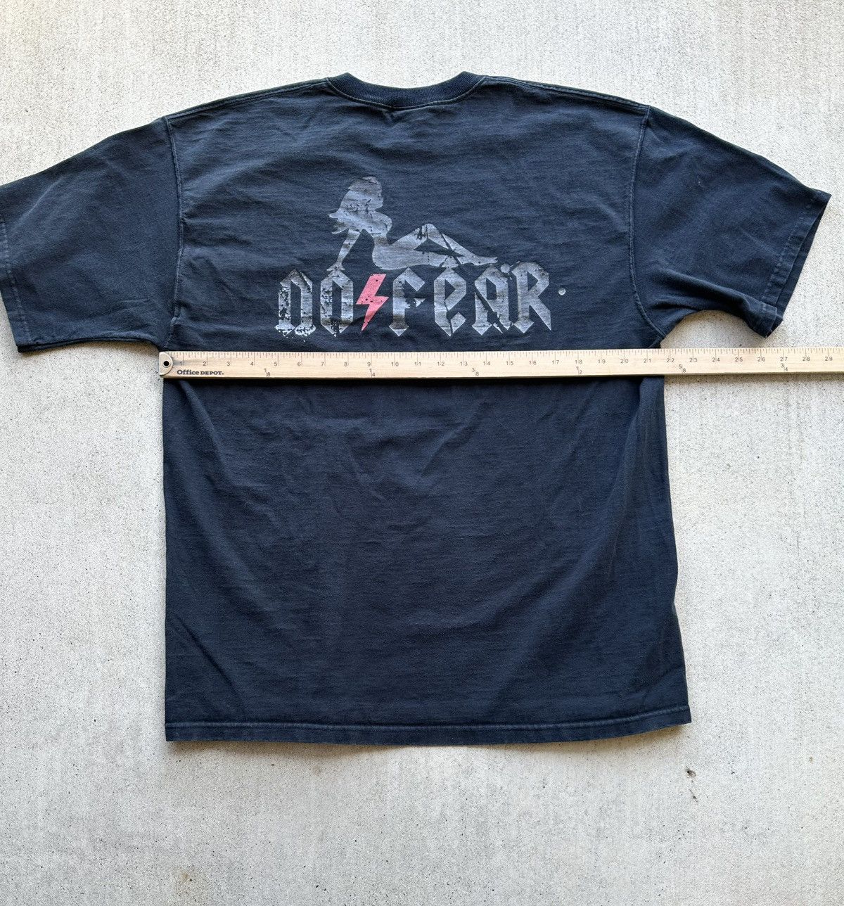 No Fear × Vintage Vintage No Fear T Shirt Men Size Xl Black Y2K Skater Size US XL / EU 56 / 4 - 6 Thumbnail