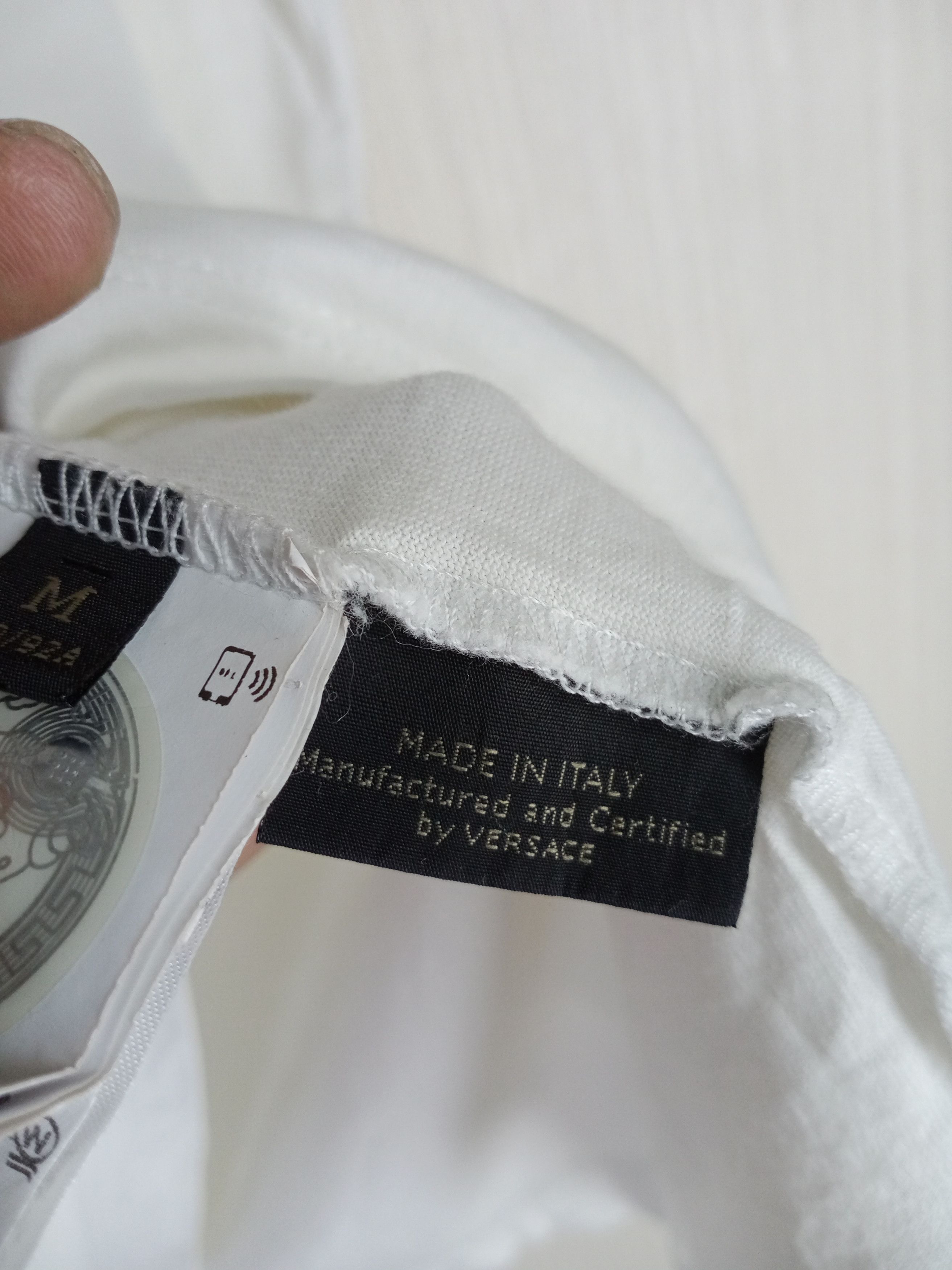 Versace Rare Versace Medusa Big Logo Tshirt Size US M / EU 48-50 / 2 - 7 Thumbnail