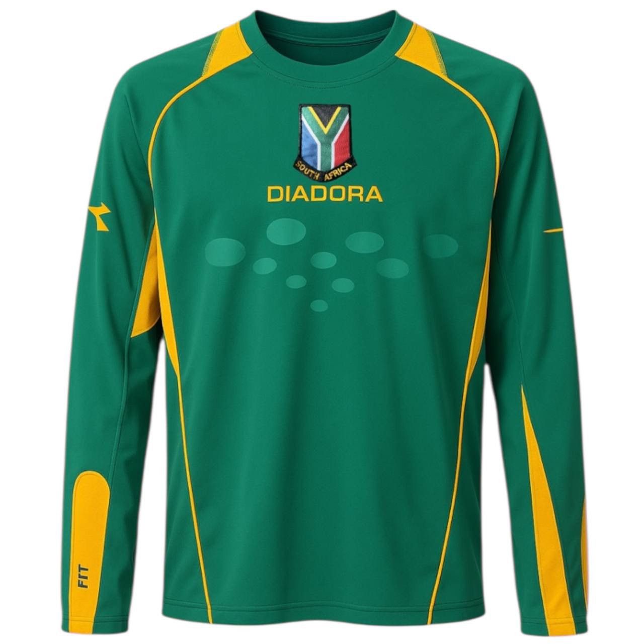 Diadora 2006 SOUTH AFRICA TEAM HOME SOCCER FOOTBALL DIADORA JERSEY L Size US L / EU 52-54 / 3 - 1 Thumbnail