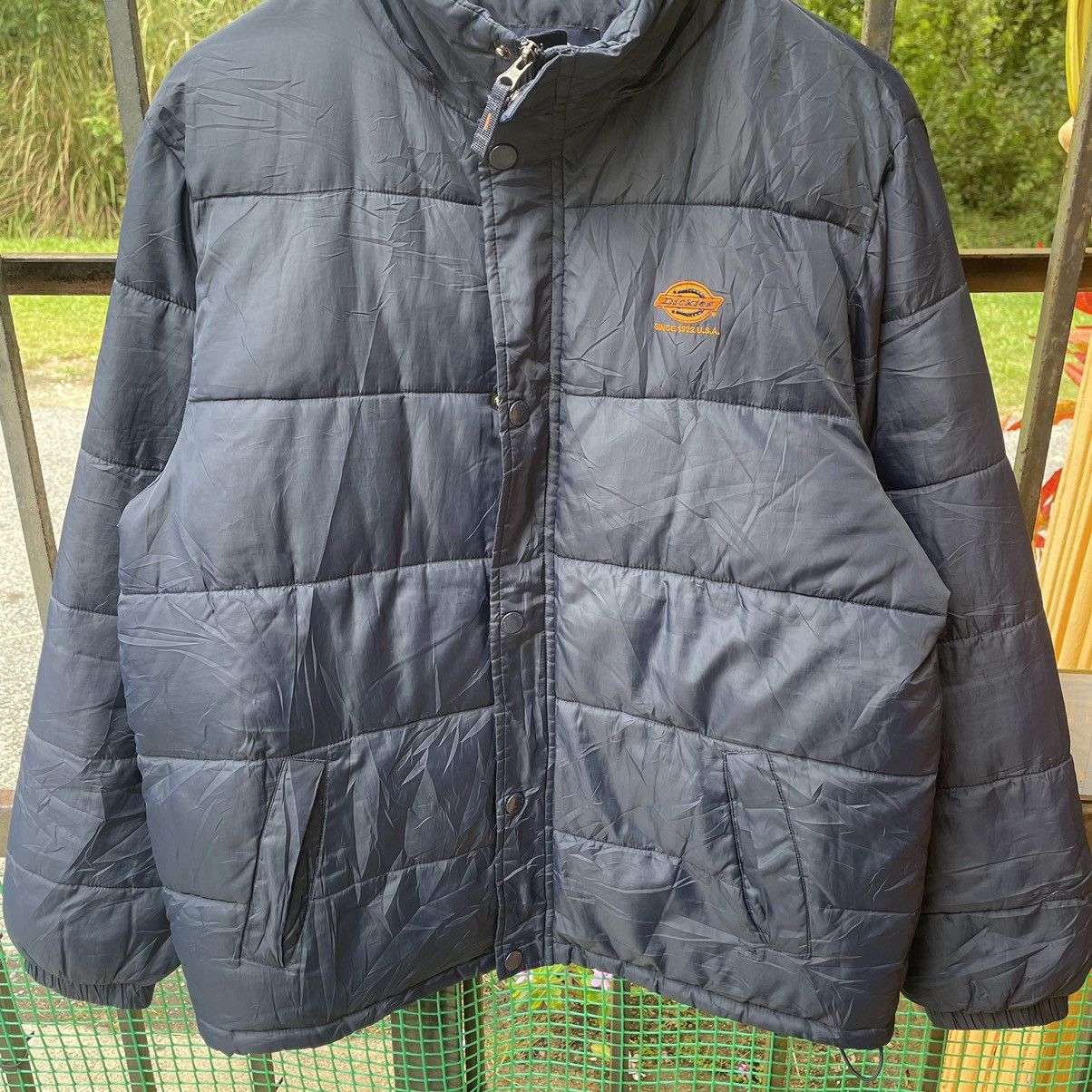 Dickies 🔥Vintage Dickies Full Zipper Puffer Down Winter Light Jacket Size US L / EU 52-54 / 3 - 4 Thumbnail