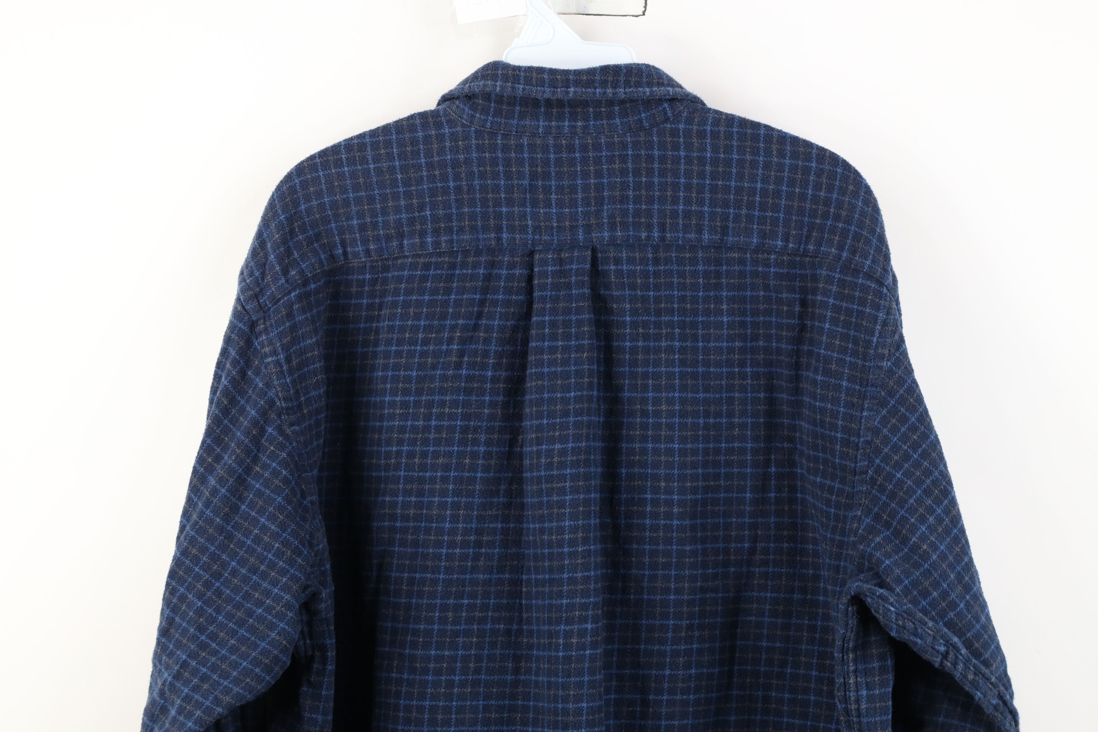 Eddie Bauer Vintage 90s Eddie Bauer Flannel Collared Button Shirt Plaid Size US L / EU 52-54 / 3 - 9 Thumbnail