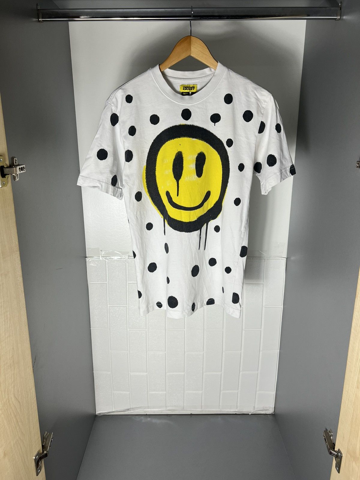 Market VINTAGE CHINATOWN MARKET SMILE DESIGNER T-SHIRT Y2K SK8 90s Size US M / EU 48-50 / 2 - 1 Thumbnail