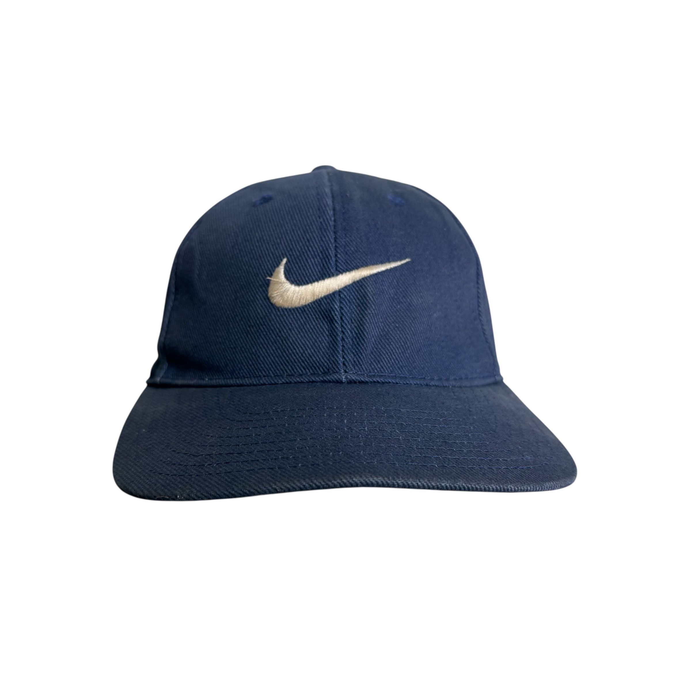 Nike 🔥RARE🔥Vintage Nike Swoosh Strapback Cap Size ONE SIZE - 2 Thumbnail