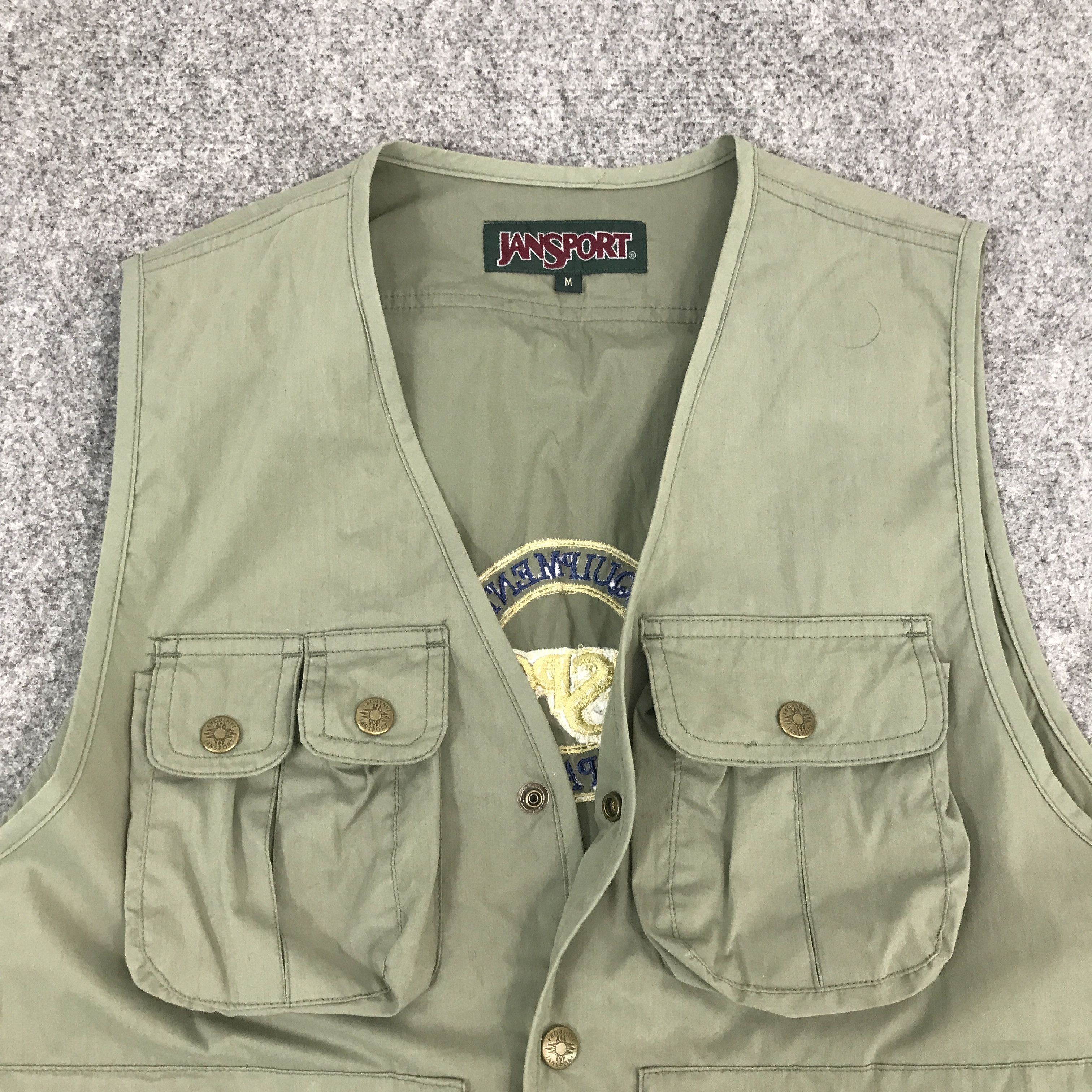 Jansport × Japanese Brand Jansport vest jacket tactical Size US M / EU 48-50 / 2 - 6 Thumbnail
