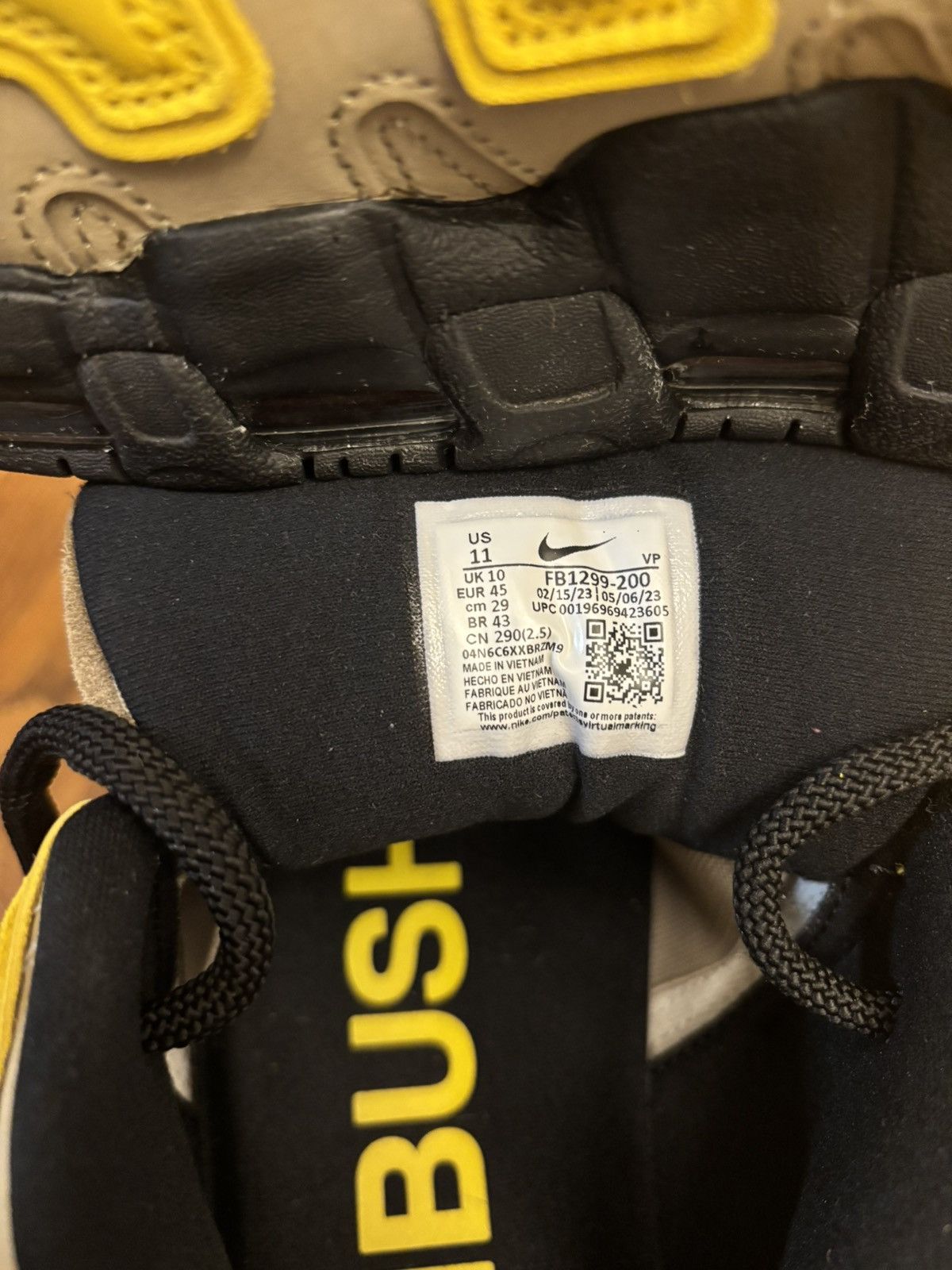 Ambush Design × Nike Nike x Ambush More Uptempo Size US 11 / EU 44 - 4 Thumbnail