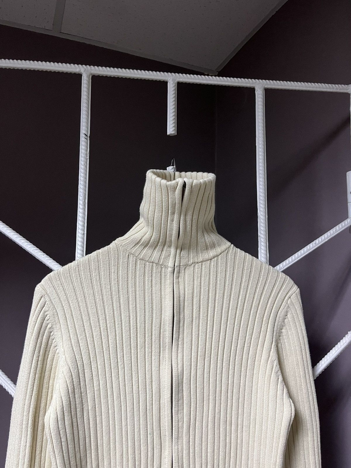 Japanese Brand Vintage Cropped Knitted Sweater Y2K Hysteric Glamour Style Size M / US 6-8 / IT 42-44 - 2 Thumbnail