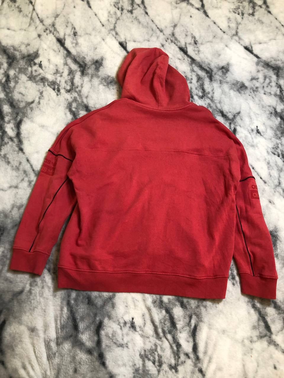 Adidas Vintage Adidas streetwear hoodie Size US XL / EU 56 / 4 - 7 Thumbnail