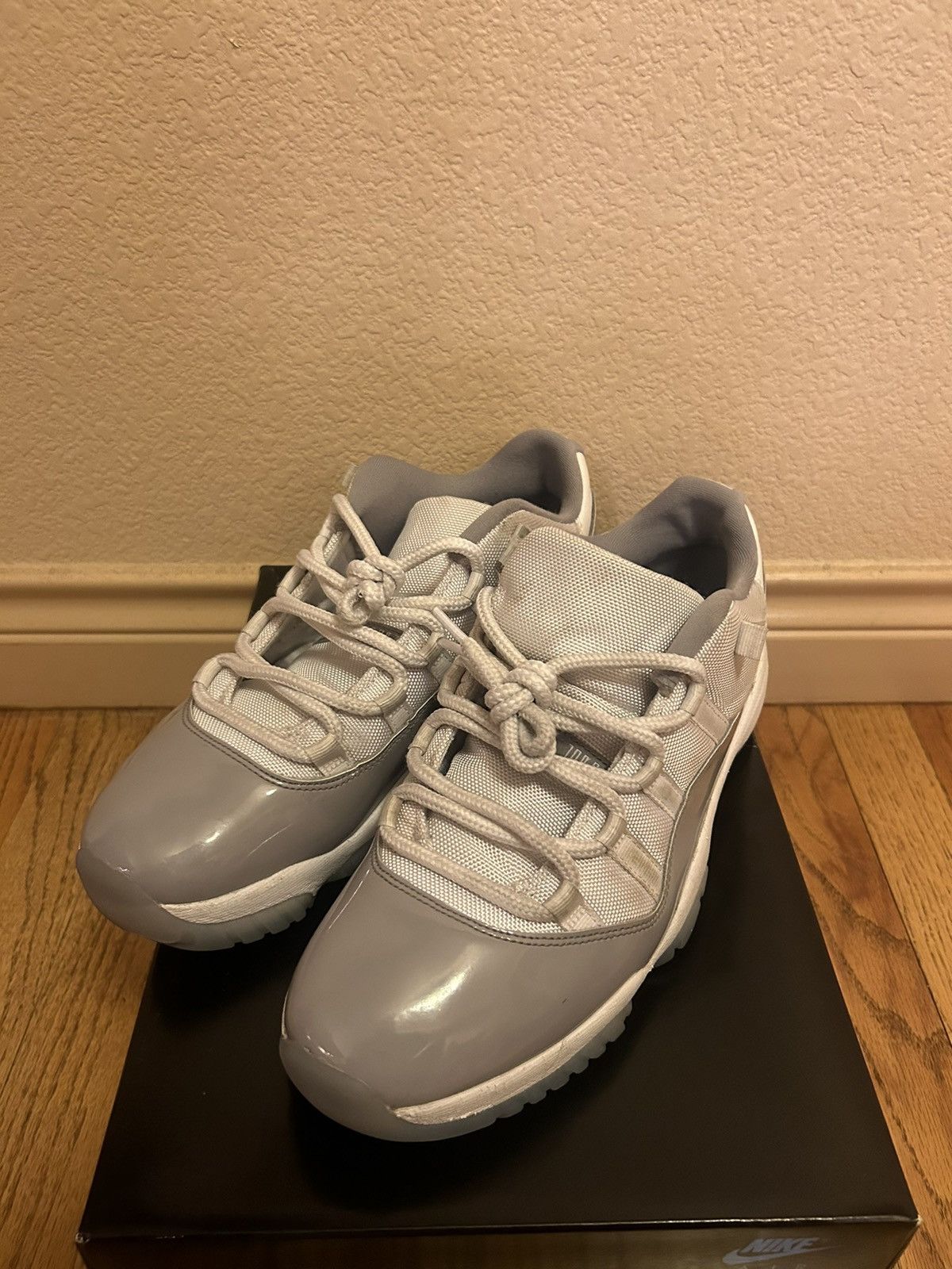 Jordan Brand × Nike Jordan 11 low ‘Cement Grey’ Size US 10.5 / EU 43-44 - 1 Thumbnail