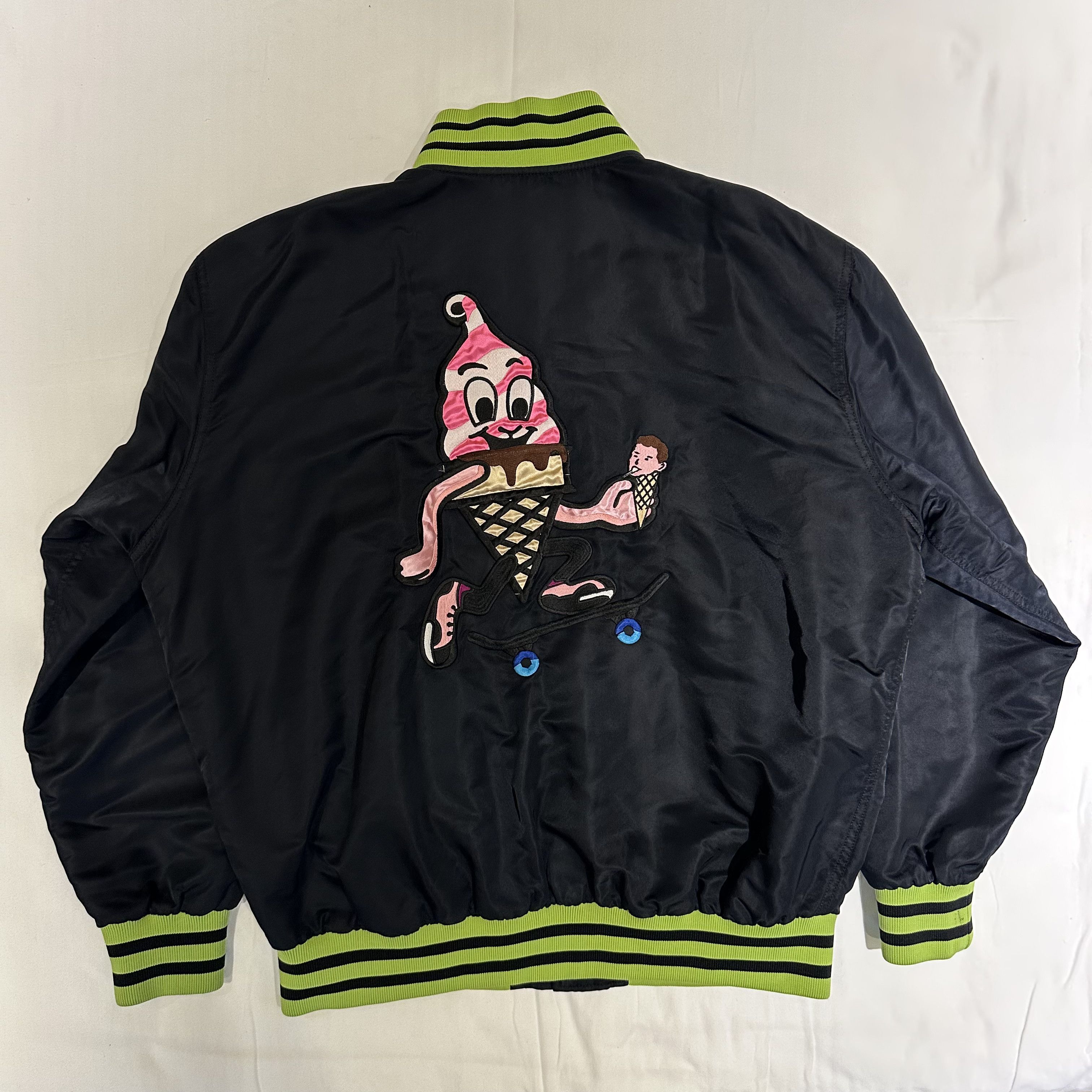 Billionaire Boys Club Billionaire Boys Club 2007 Clock Varsity Jacket Size US XXL / EU 58 / 5 - 5 Thumbnail
