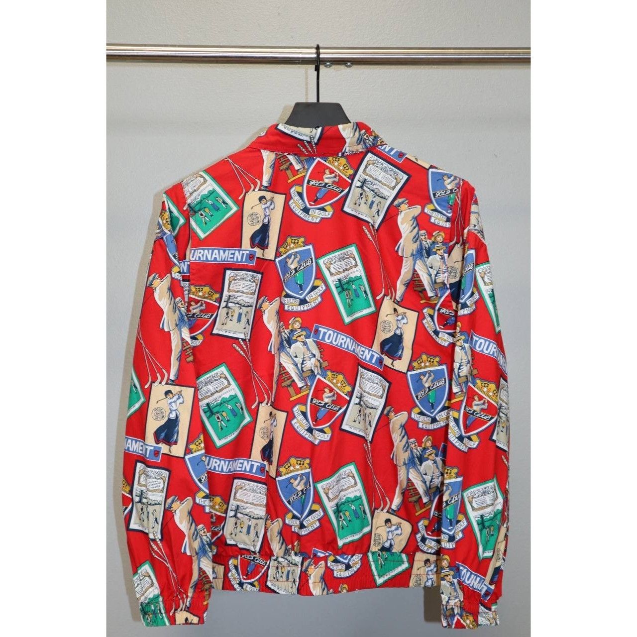 Vintage Vintage LizSport Golf Jacket Womens Size Large Red Graphic Size L / US 10 / IT 46 - 2 Thumbnail