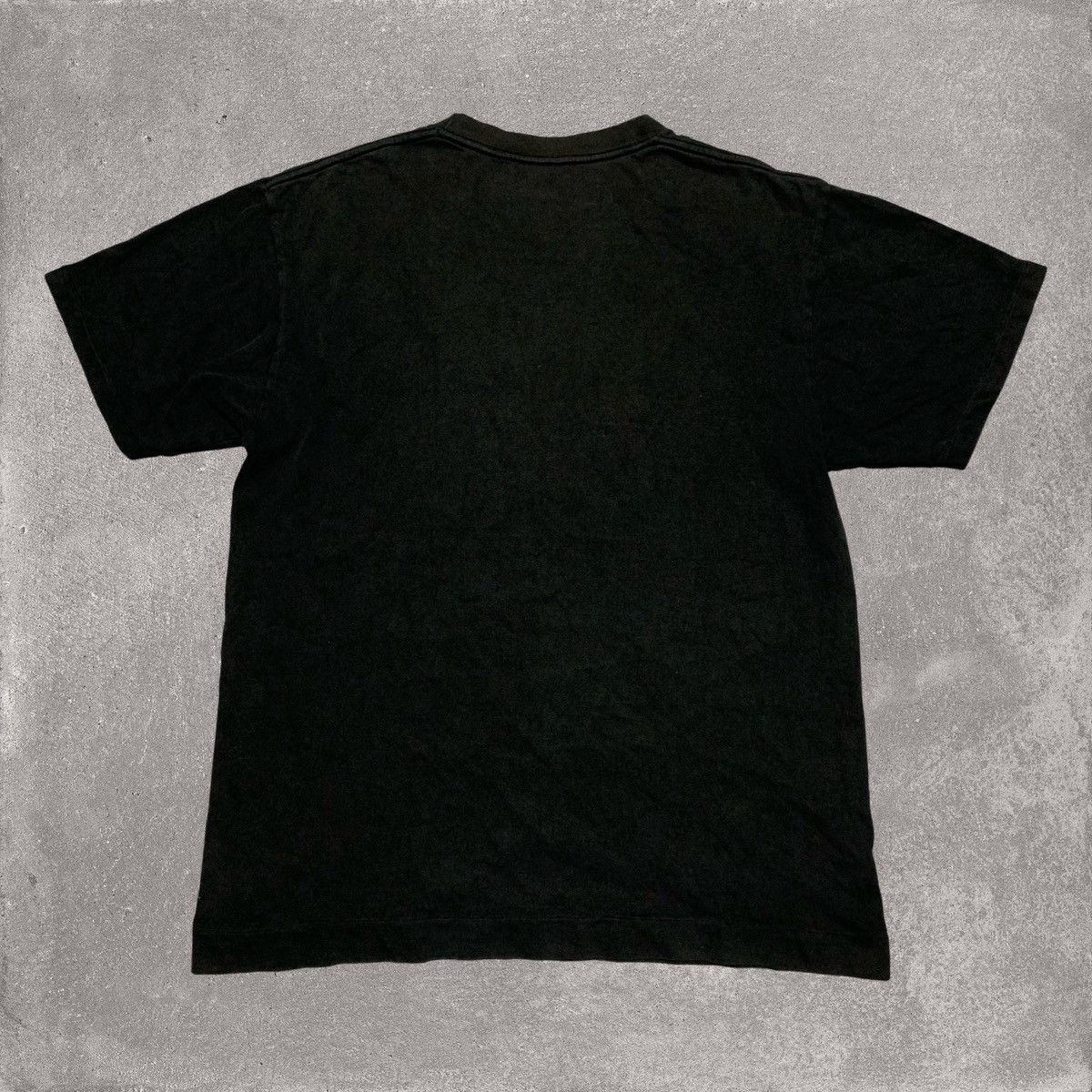 Bape Bape Large Argentina Flag Ape Head Black Tee Vintage 90s Size US L / EU 52-54 / 3 - 2 Thumbnail
