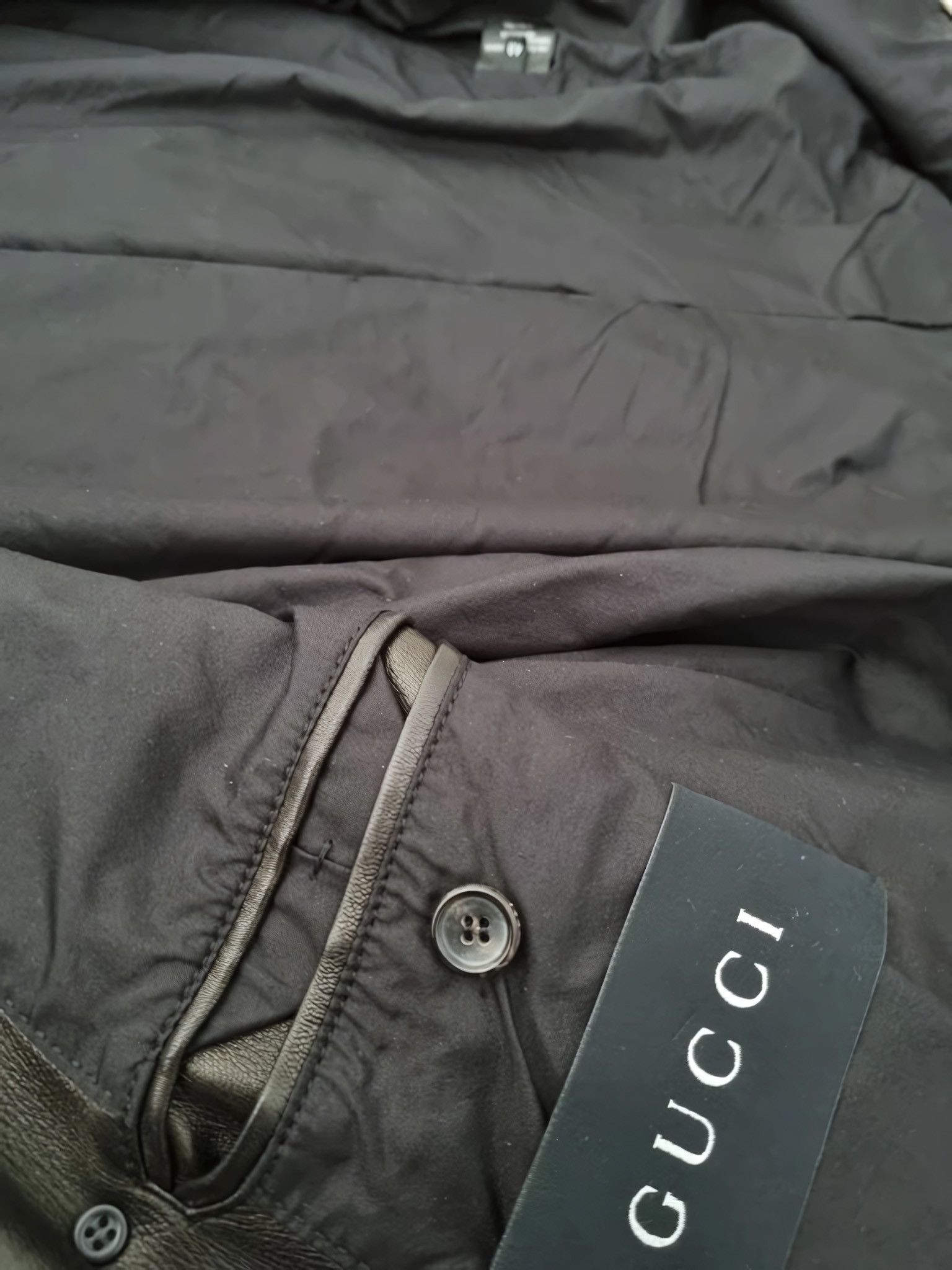 Gucci DOUBLE BREASTED LEATHER COAT BY TOM FORD Size US M / EU 48-50 / 2 - 6 Thumbnail