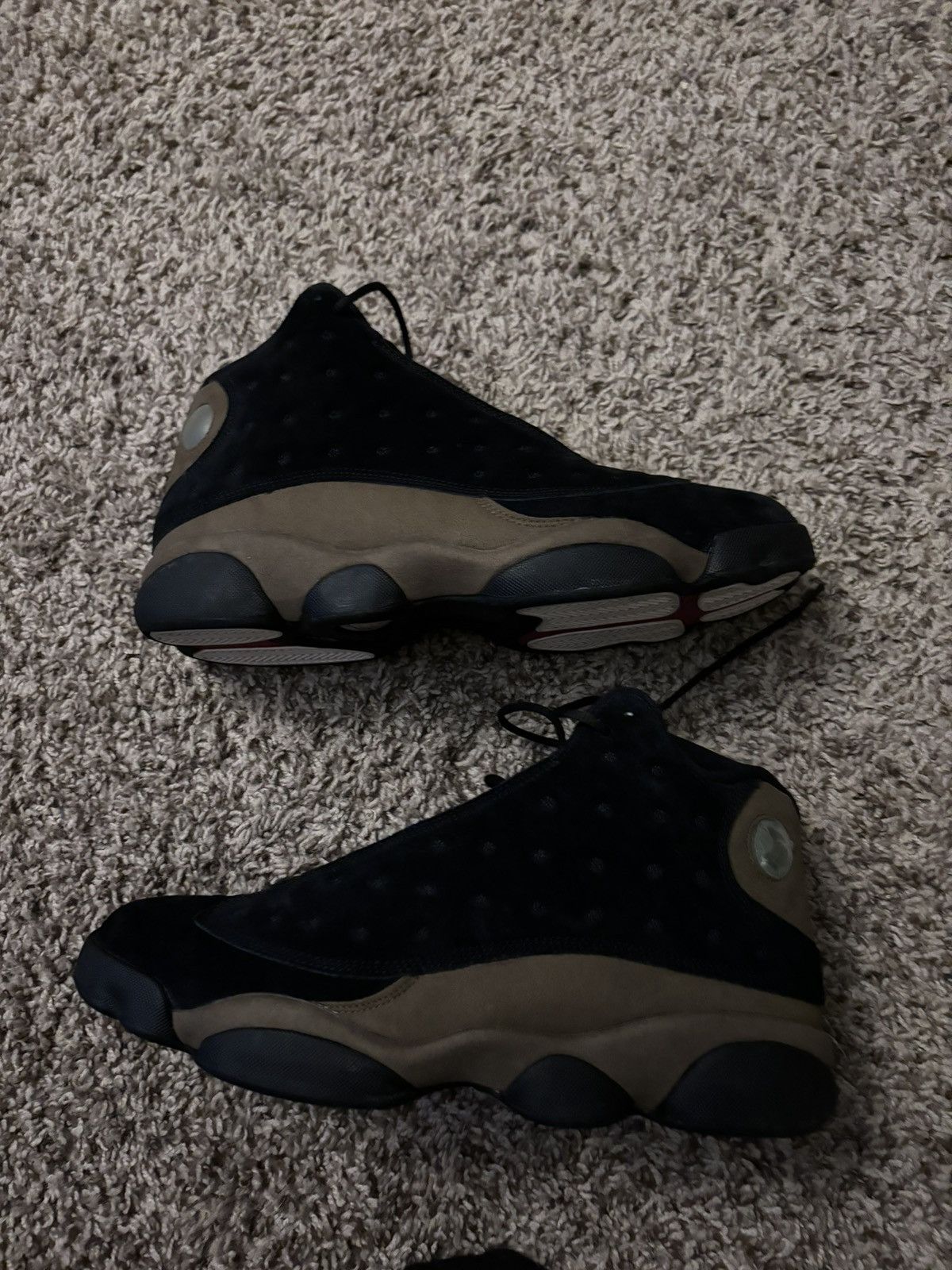 Jordan Brand × Nike Retro Jordan 13 olive Size US 12 / EU 45 - 3 Thumbnail
