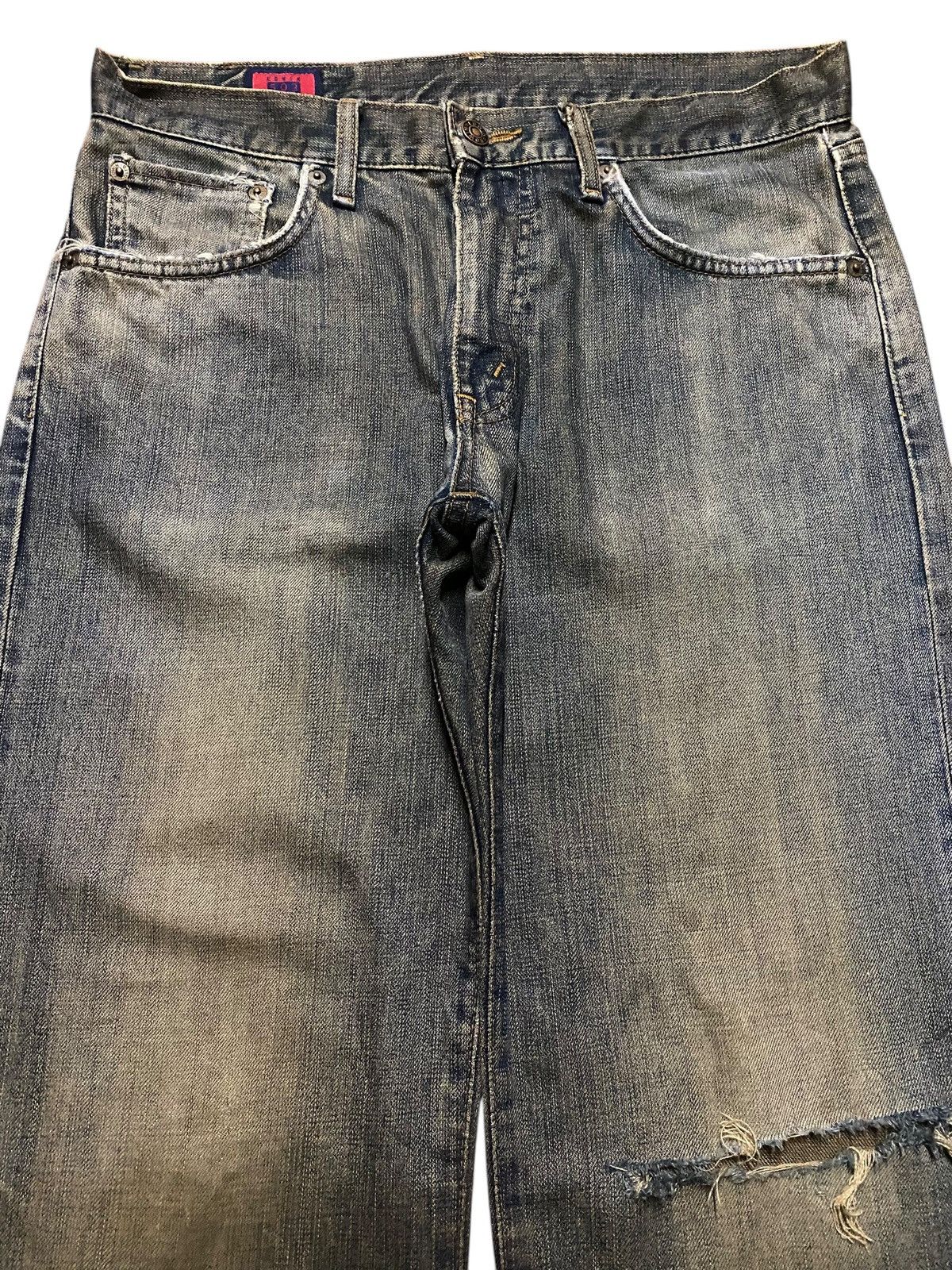 Edwin Vintage Japanese Brand Edwin 503 Rusty Loose Jeans Size US 32 / EU 48 - 3 Thumbnail
