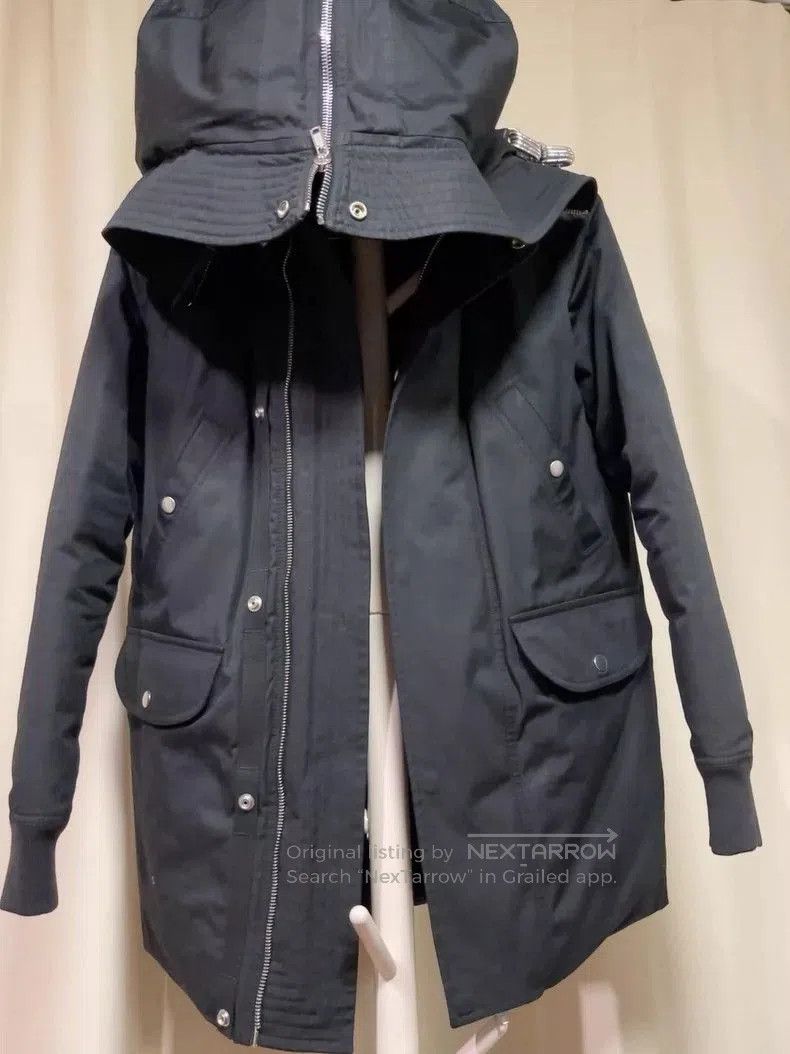Rick Owens Rick Owens Goose Down Jacket with Chain Detail. Size US M / EU 48-50 / 2 - 2 Thumbnail