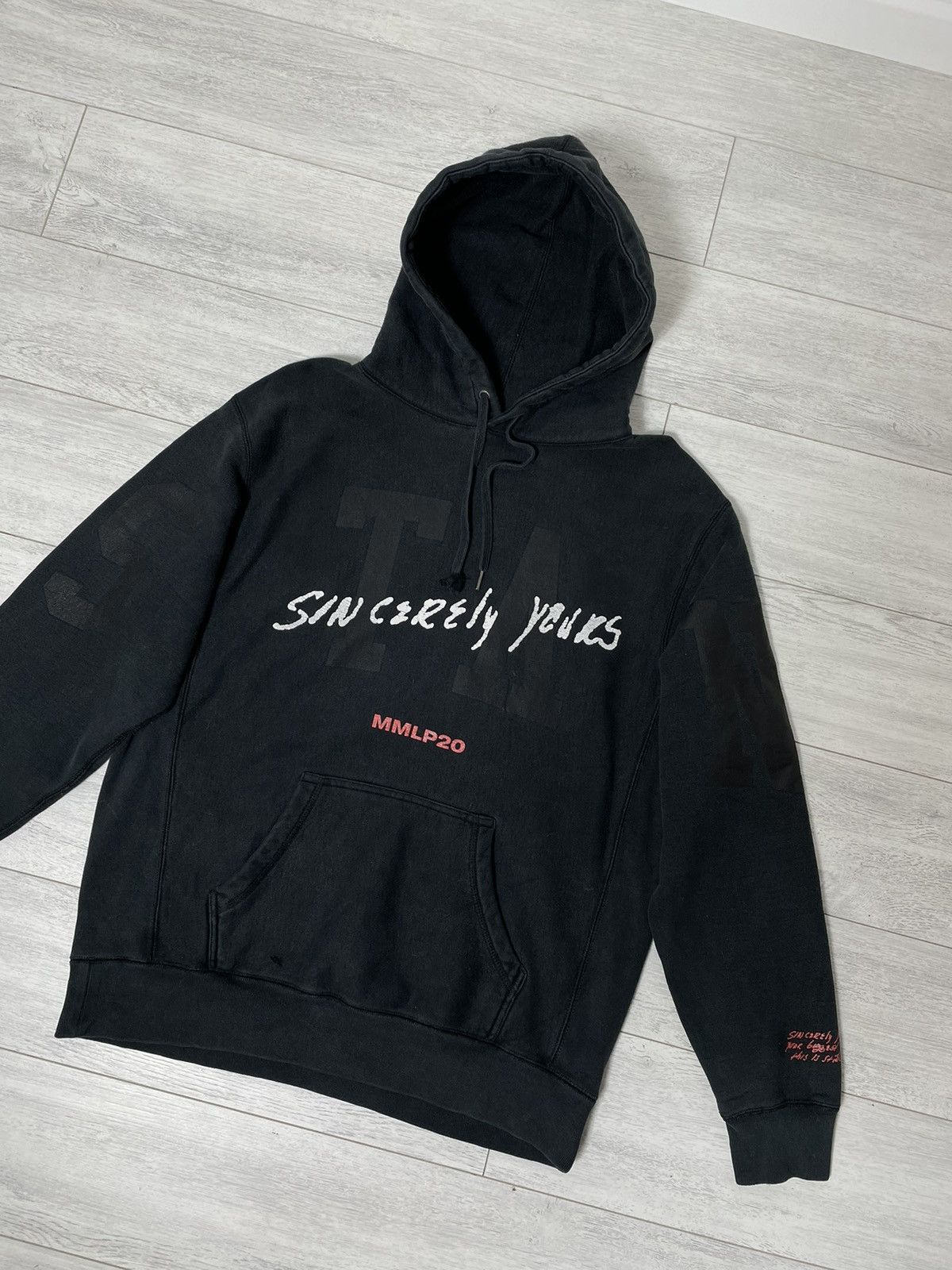 Eminem × Rap Tees × Shady Ltd Eminem Marshall Mathers 90s Rare Vintage Hoodie Oversized Size US L / EU 52-54 / 3 - 2 Thumbnail