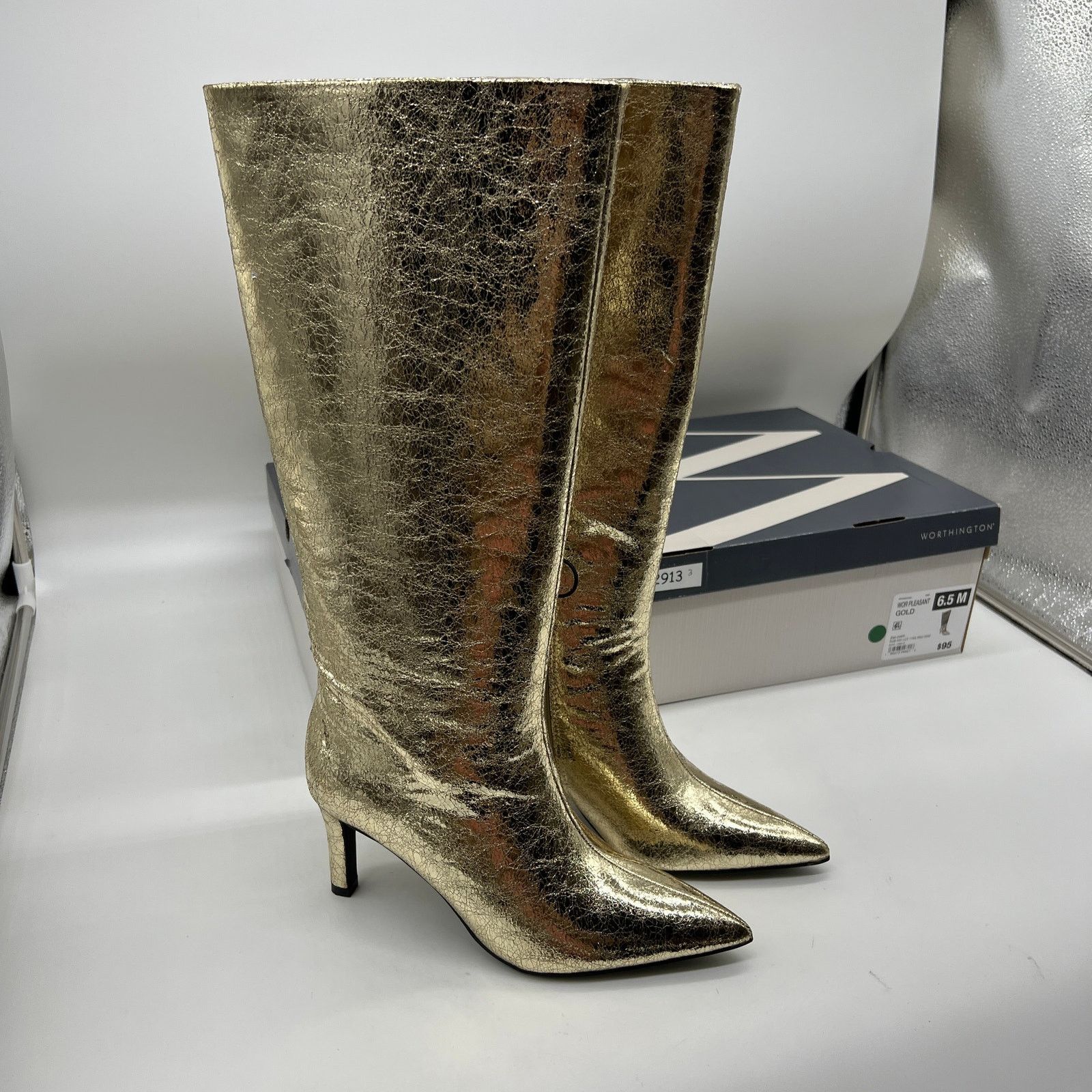 Other Worthington Womens Pleasant Stiletto Heel Dress Size US 6.5 / IT 36.5 - 2 Thumbnail