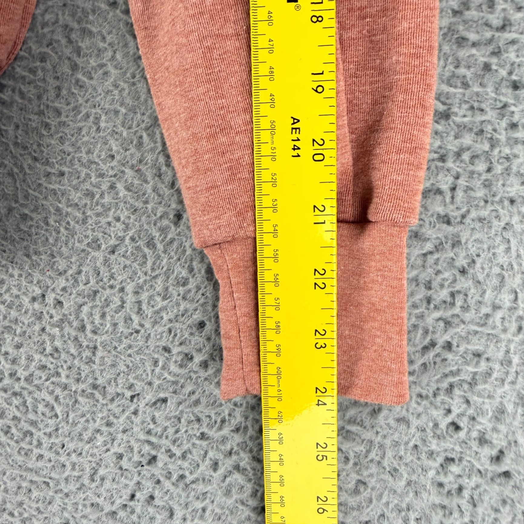 Vintage Deso Hoodie Sweater Womens Large Orange Long Sleeve Full Zip Made in USA Cotton Size L / US 10 / IT 46 - 7 Thumbnail