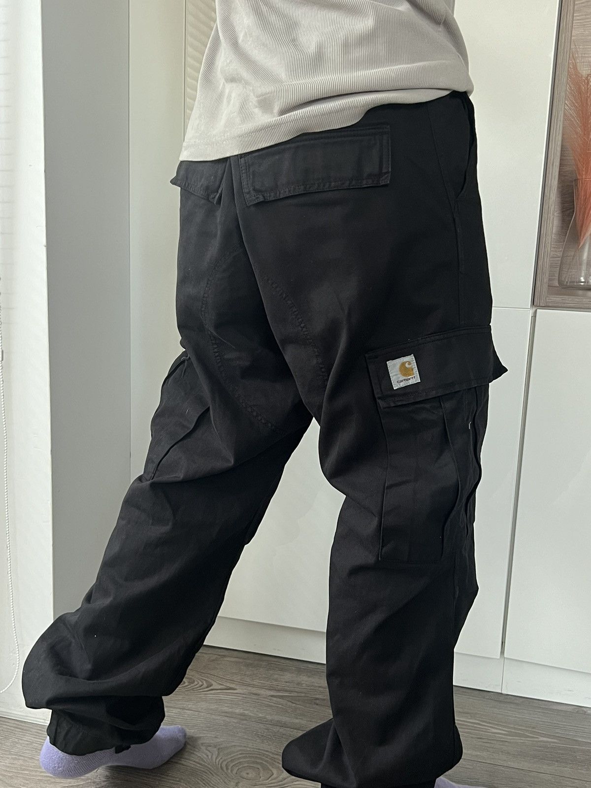 Carhartt × Carhartt Wip ‼️Carhartt Wip Regular Cargo Y2k Box Logo Rap Pants‼️ Size US 36 / EU 52 - 24 Thumbnail