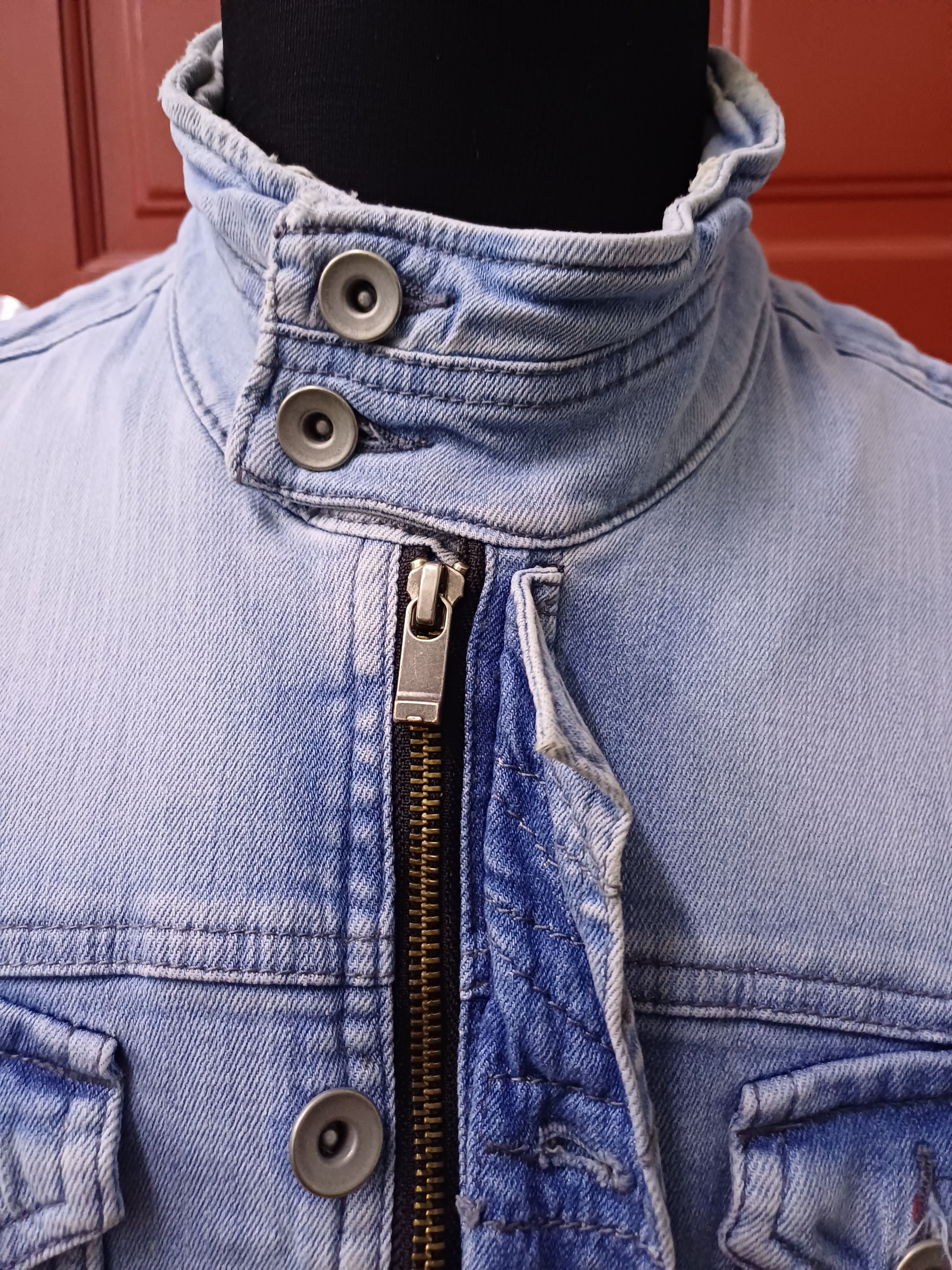 Japanese Brand jacket denim blue b Japanese brand Size US XL / EU 56 / 4 - 6 Thumbnail