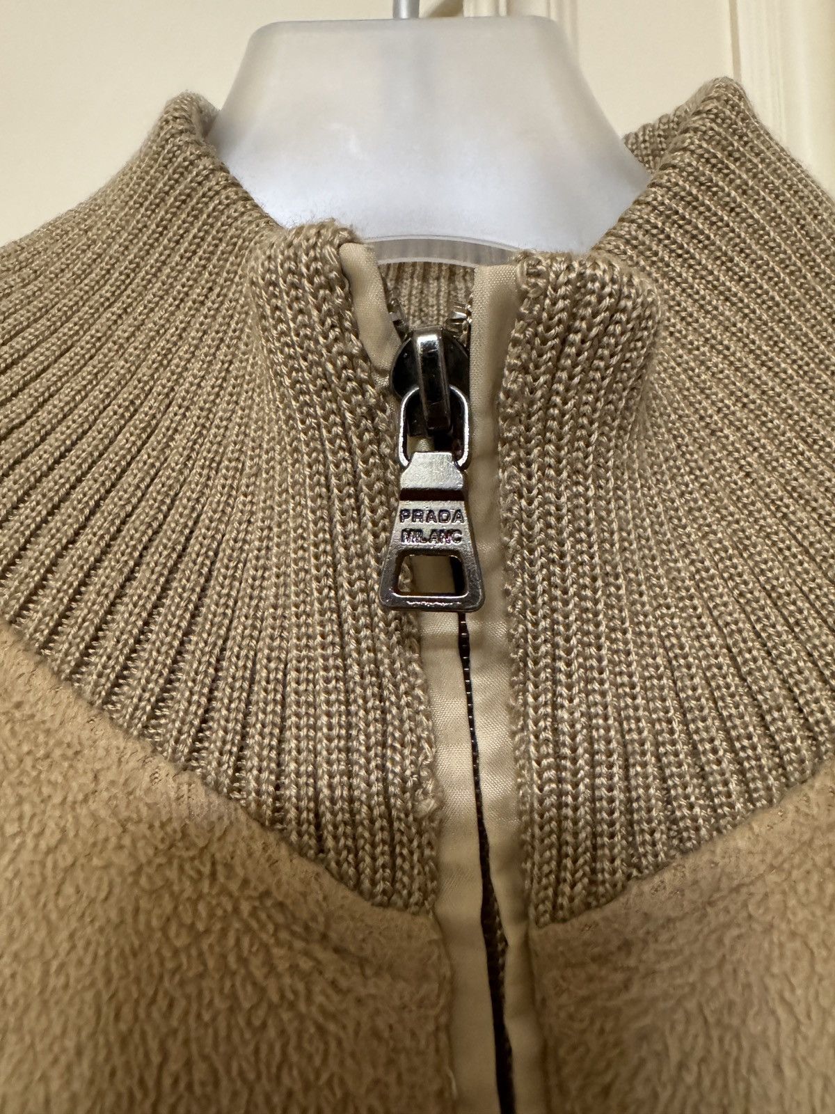 Prada Vintage Prada Sweater in Cream Size US XL / EU 56 / 4 - 3 Thumbnail