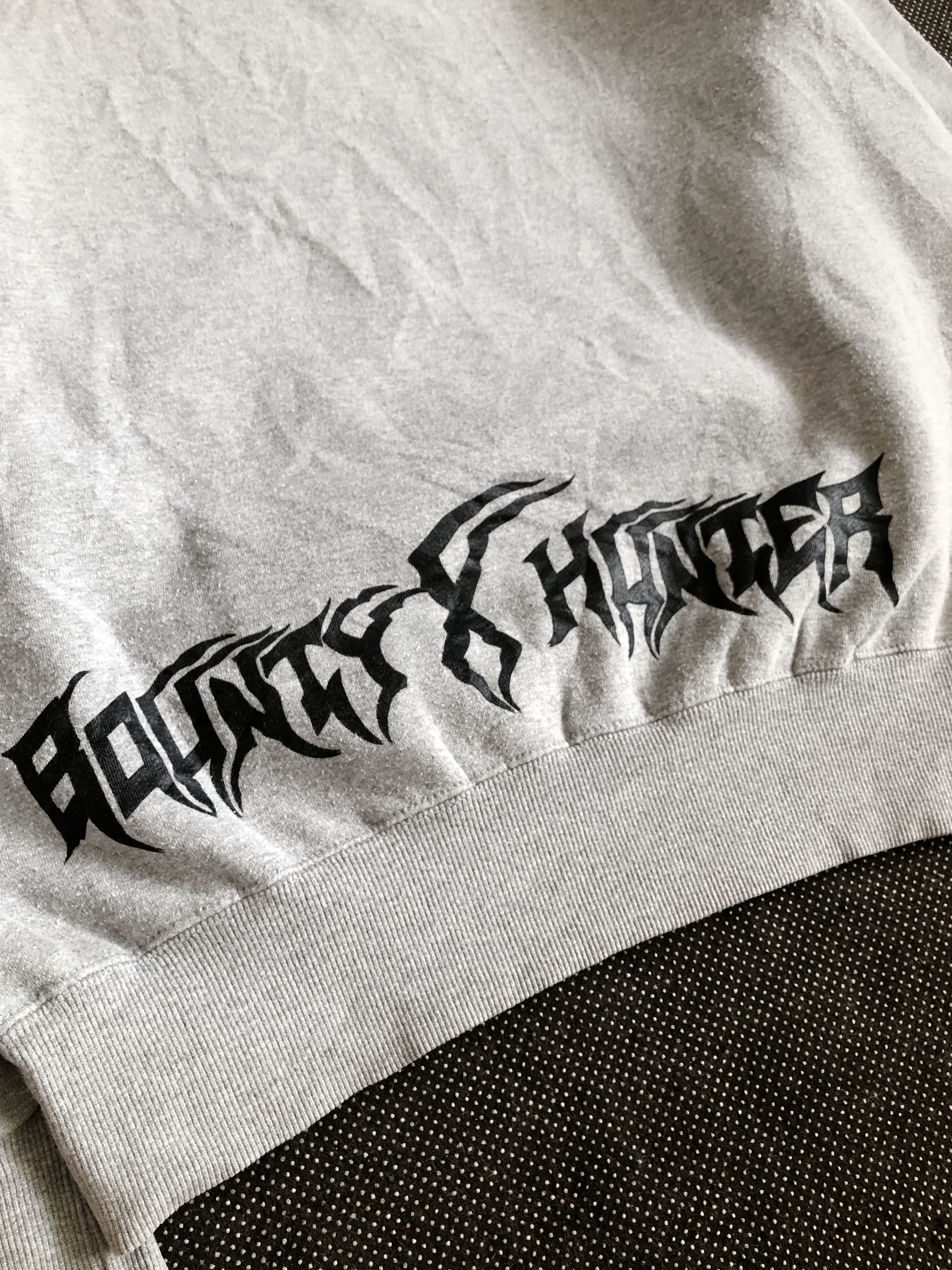 Bounty Hunter RARE🔥VINTAGE BOUNTY HUNTER GOTH METAL FONTS SWEATSHIRT Size US M / EU 48-50 / 2 - 6 Thumbnail