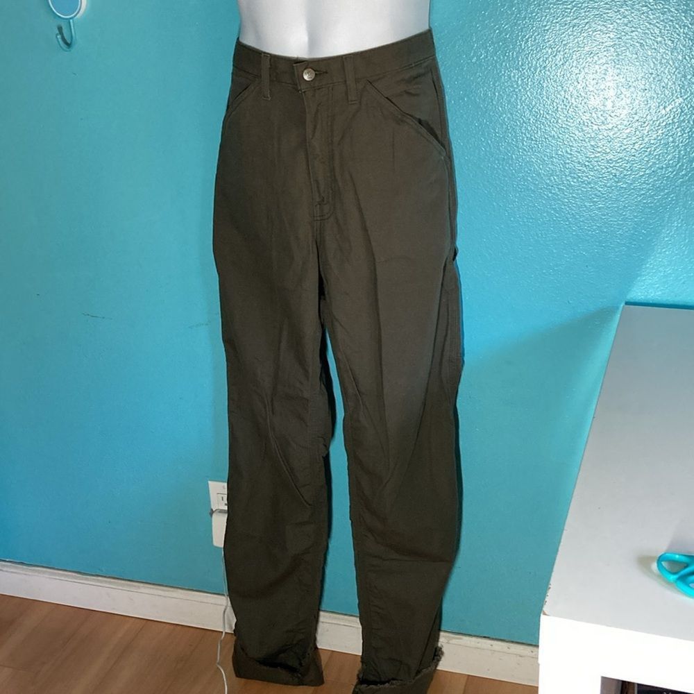 Carhartt Big Bill Flame Resistant Mens Size 34 Cargo Work Pants Slim Size US 34 / EU 50 - 13 Thumbnail