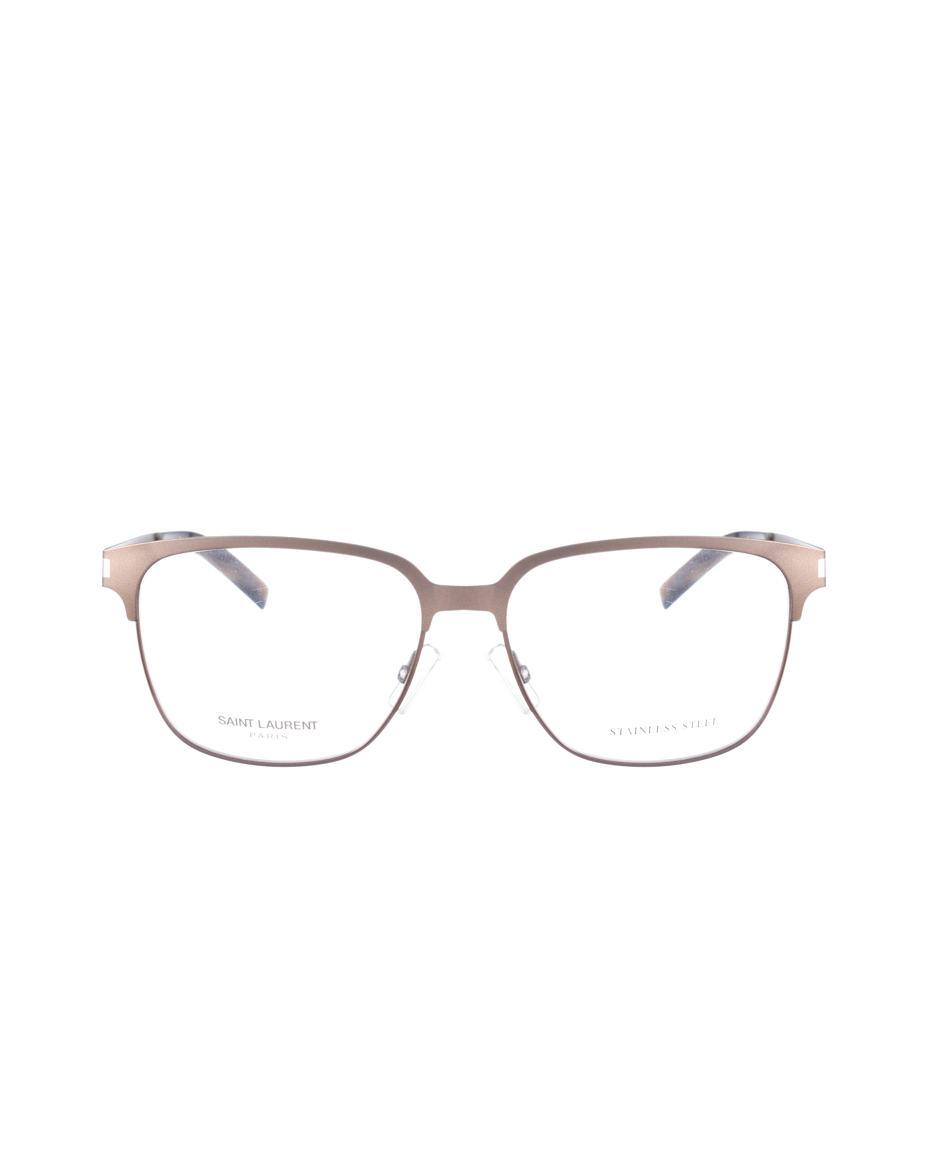 Saint Laurent Paris Saint Laurent 00s Oversized Brown Clubmaster Glasses Size ONE SIZE - 2 Thumbnail