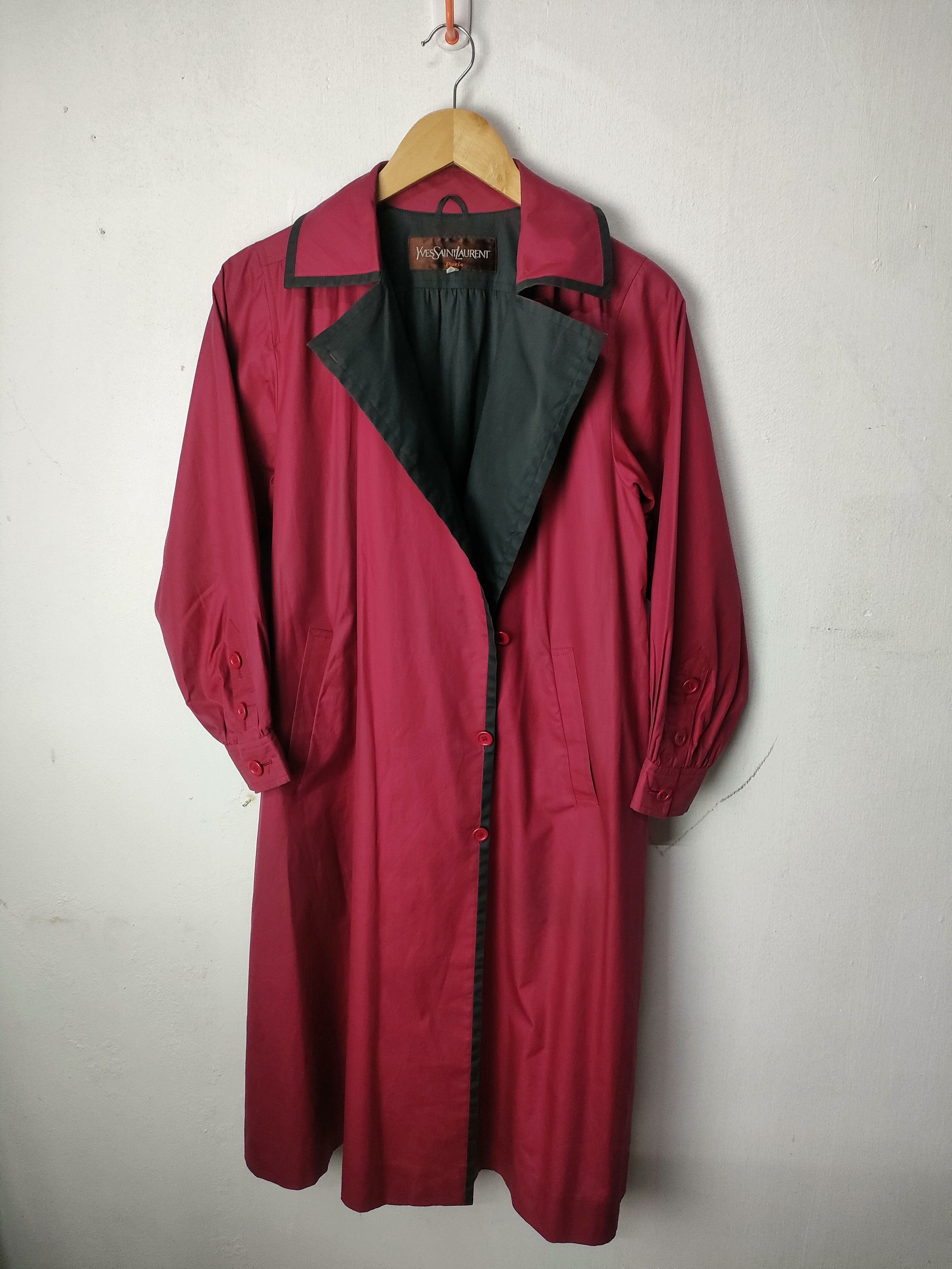 Hedi Slimane × Yves Saint Laurent Yves Saint Laurent Long Jacket Size S / US 4 / IT 40 - 6 Thumbnail