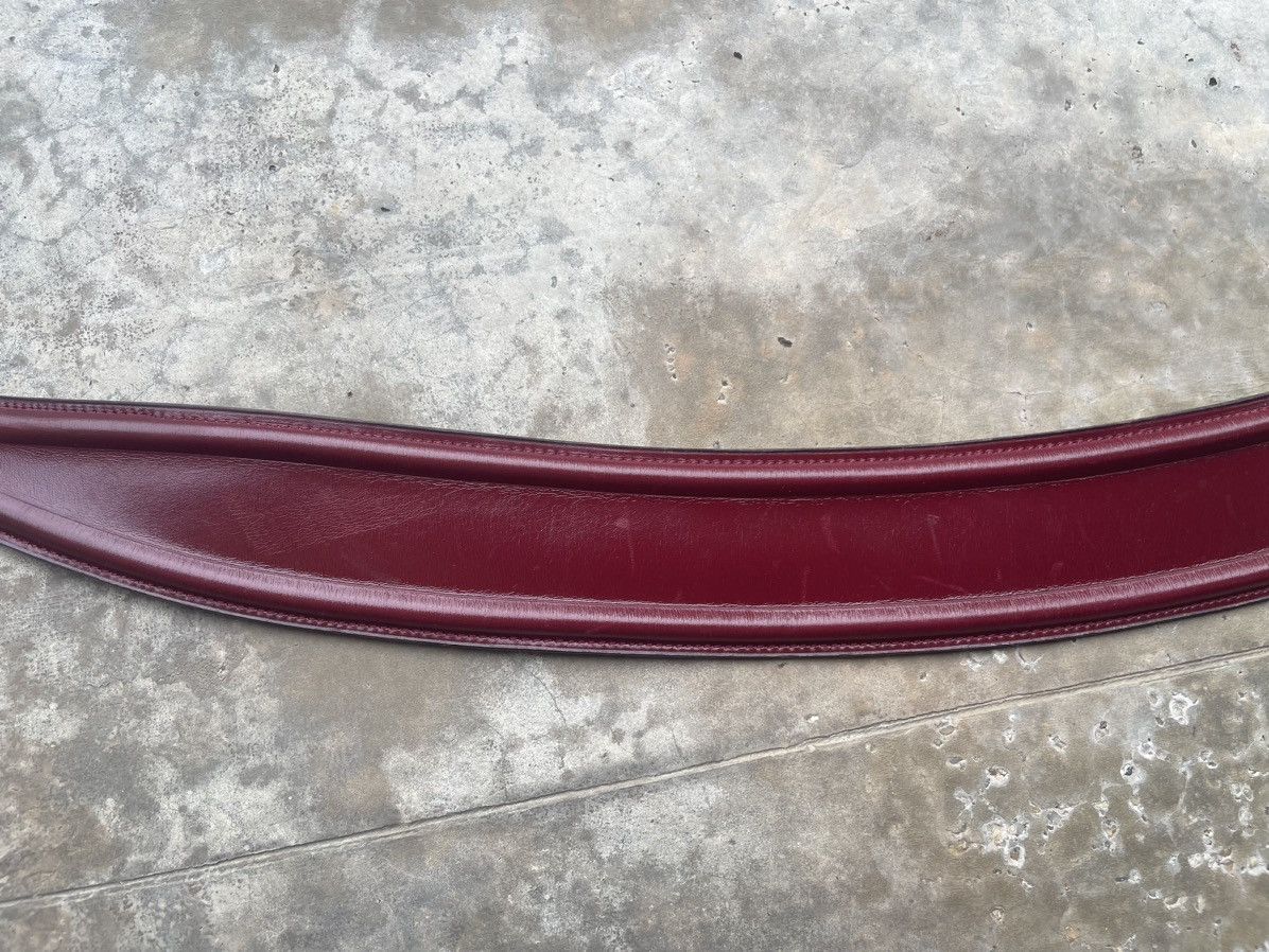 Hermes × Vintage Hermes Paris Leather Belt Made France Size ONE SIZE - 4 Thumbnail