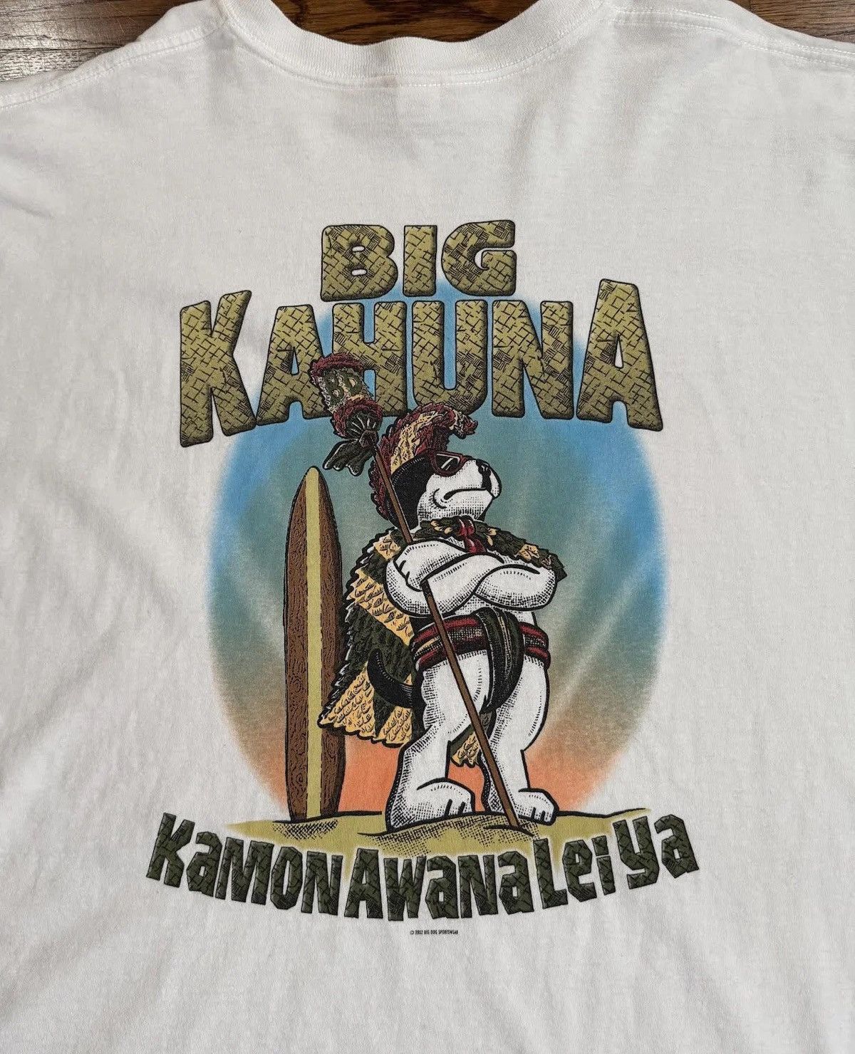 Big Dogs Vintage Big Dogs Big Kahuna Kamonawanaleiya T Shirt XXL Size US XXL / EU 58 / 5 - 2 Thumbnail