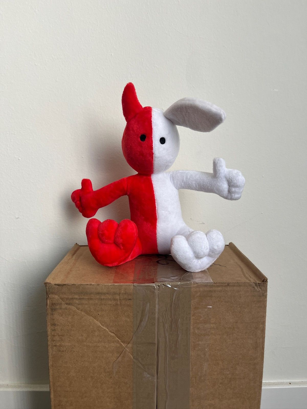Half Evil × Kodone Rare - Half Evil x Kodone Split Plush Size ONE SIZE - 1 Thumbnail