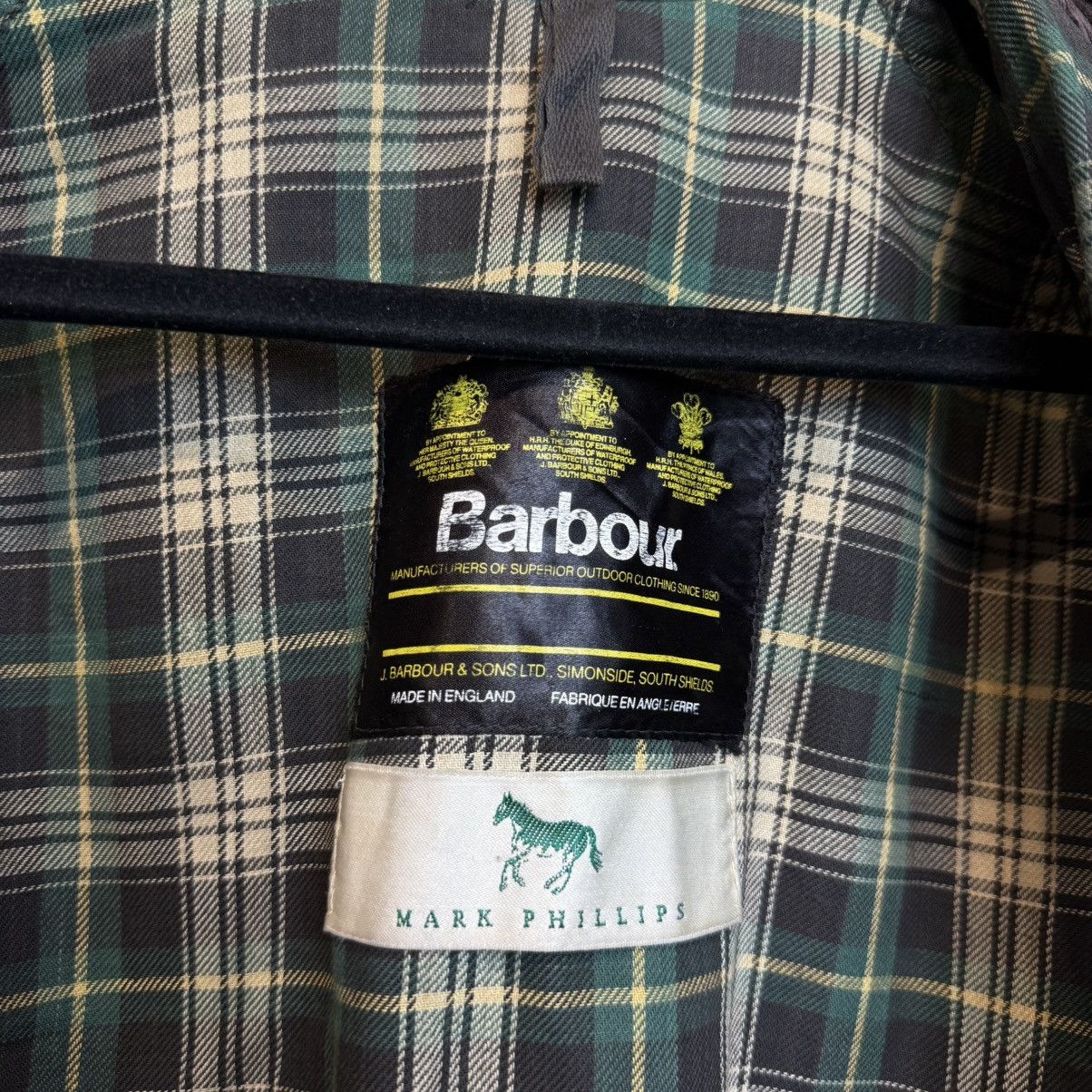 Barbour Vintage Barbour Mark Phillips Waxed Jacket Trench Coat Size US S / EU 44-46 / 1 - 7 Thumbnail