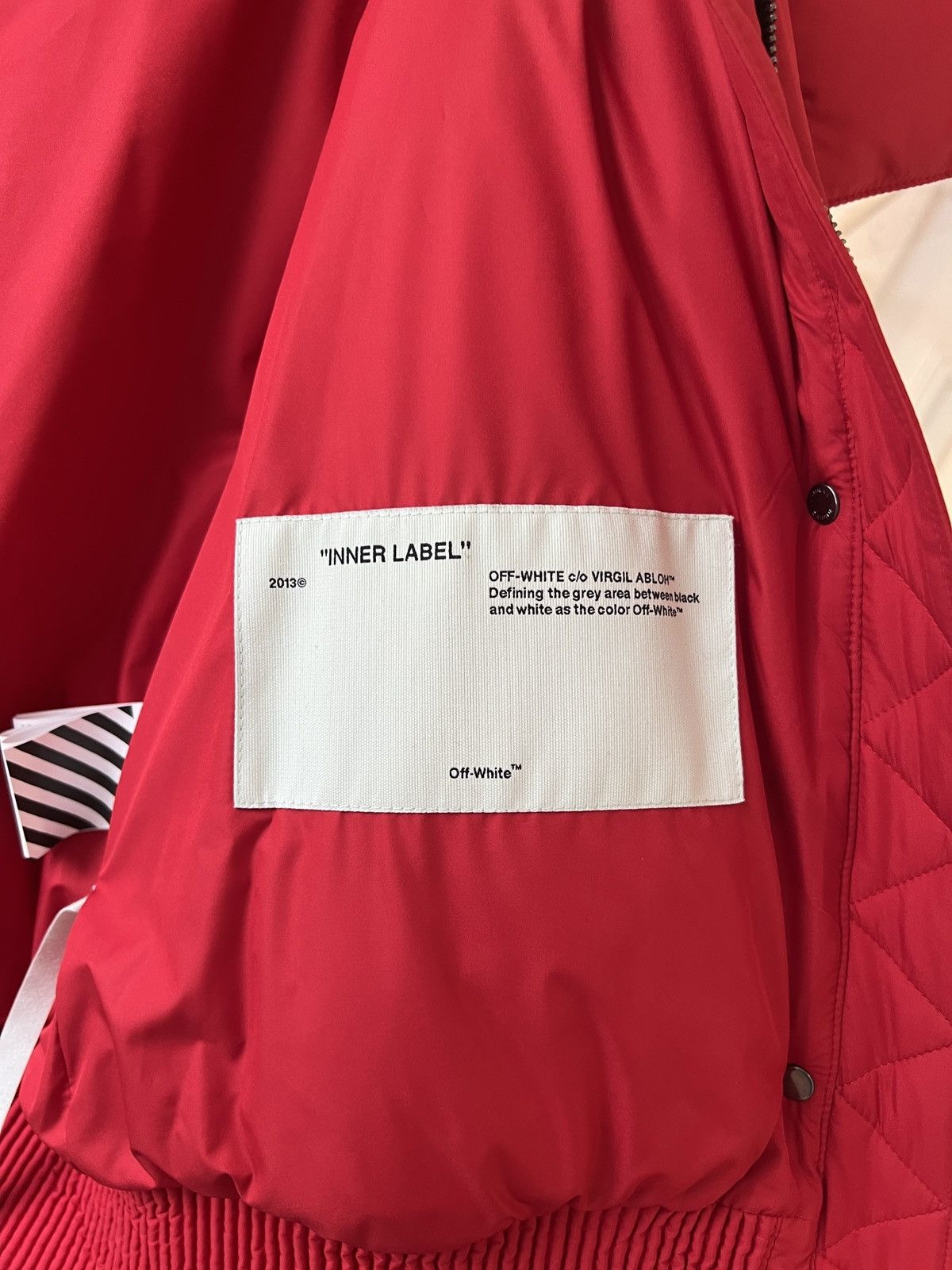 Off-White Off White Red Downjacket Size US S / EU 44-46 / 1 - 23 Thumbnail