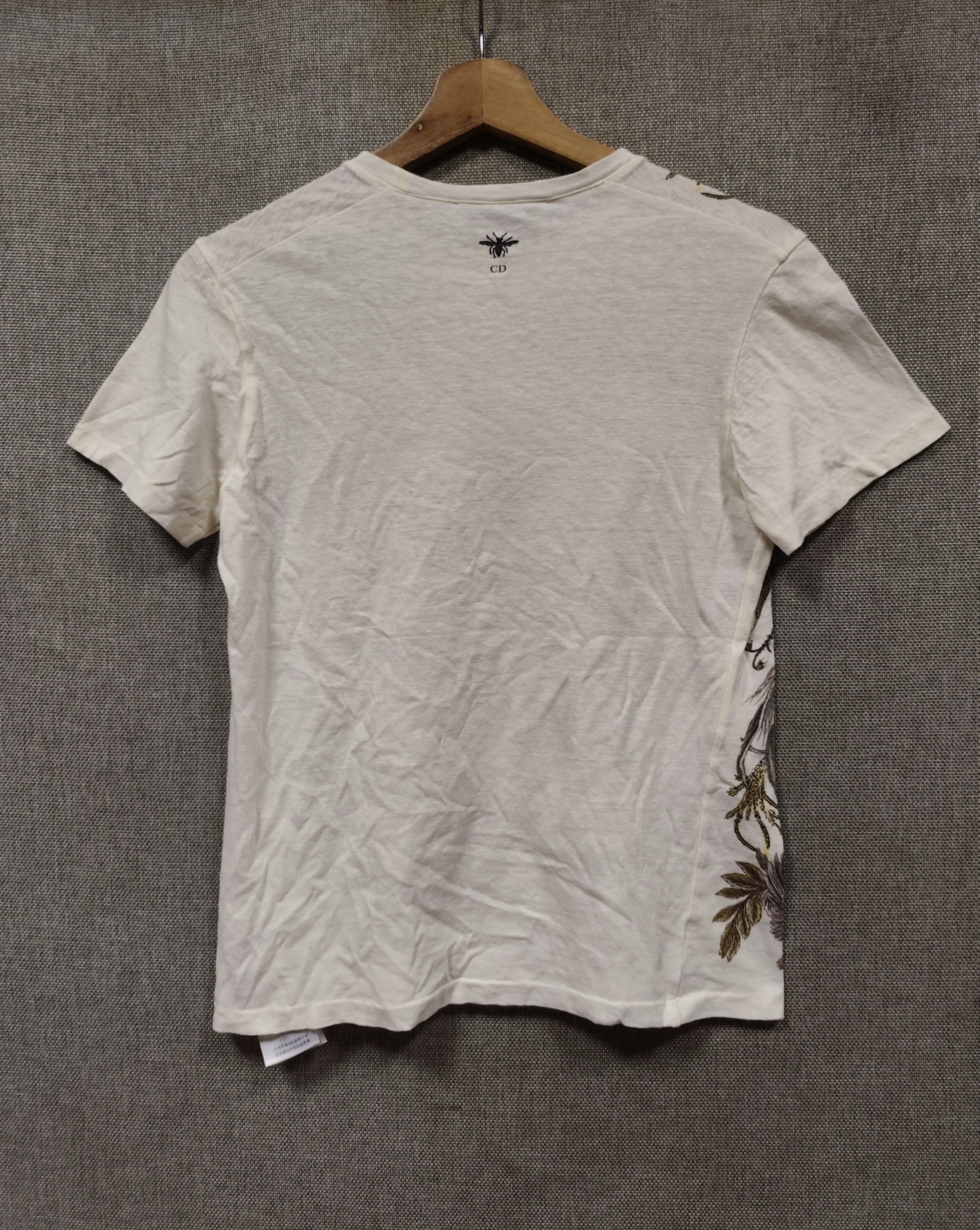 Dior Christian Dior The Brutal Journey Of The Heart Tee Size S / US 4 / IT 40 - 2 Thumbnail
