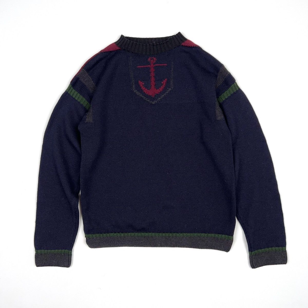 Jean Paul Gaultier Jean Paul Gaultier Vintage Knit Sweater Anchor Archive Size US XL / EU 56 / 4 - 2 Thumbnail