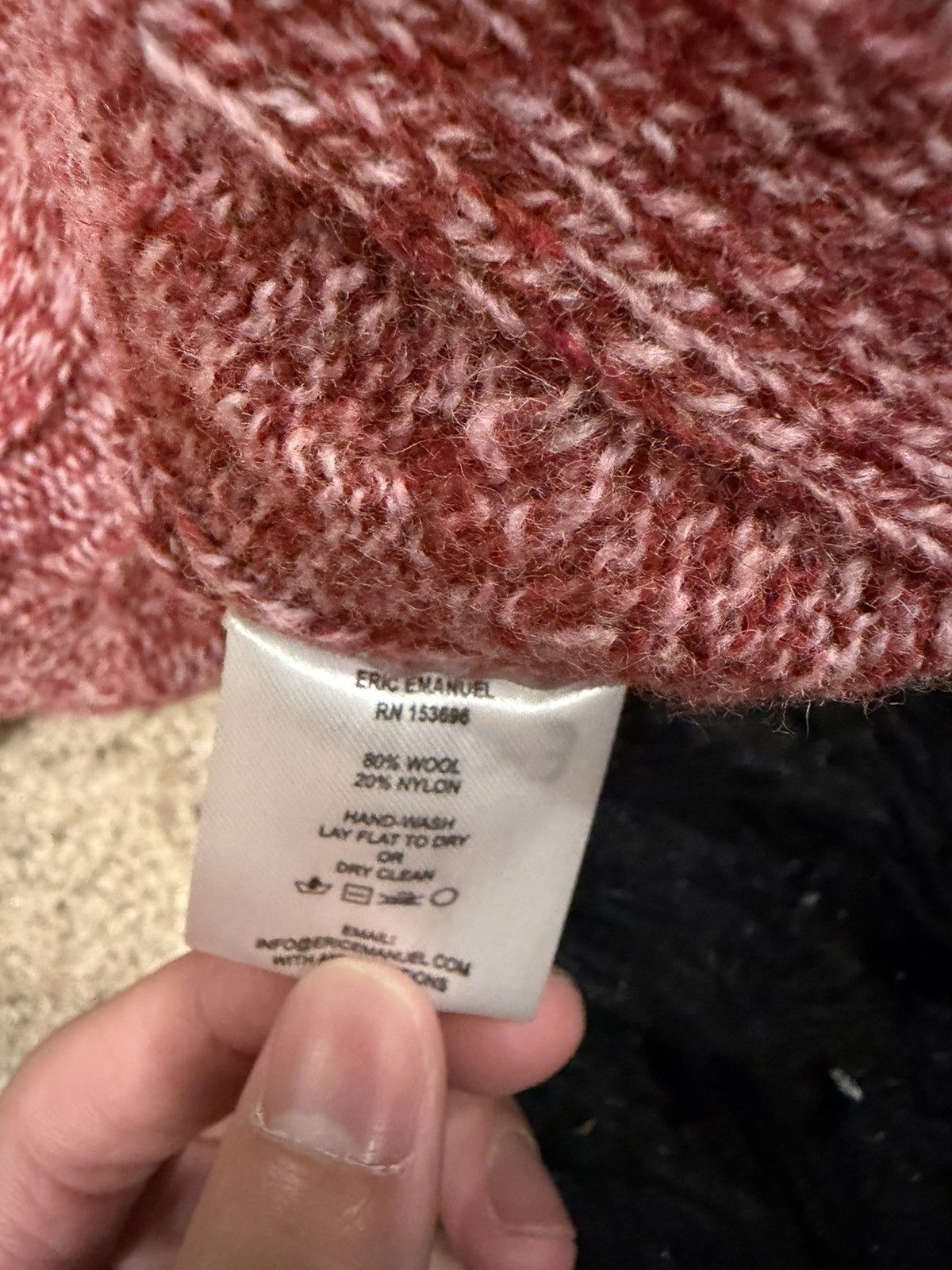 Eric Emanuel Eric Emanuel Cable Knit Zip-up Size US S / EU 44-46 / 1 - 5 Thumbnail