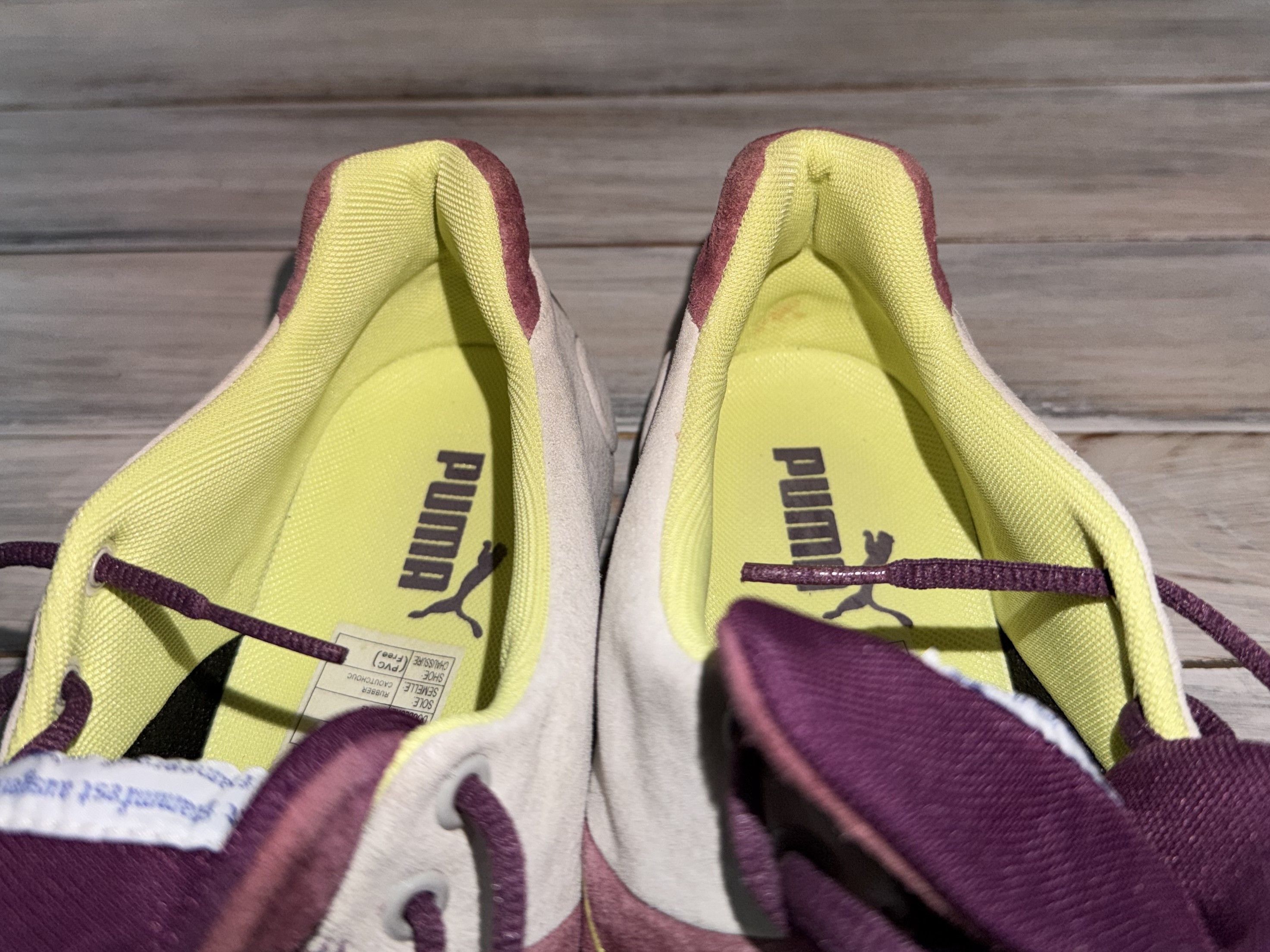 Puma PUMA Future Cat Low P Speedcat Suede Purple Vintage Sneakers Size US 12 / EU 45 - 25 Thumbnail
