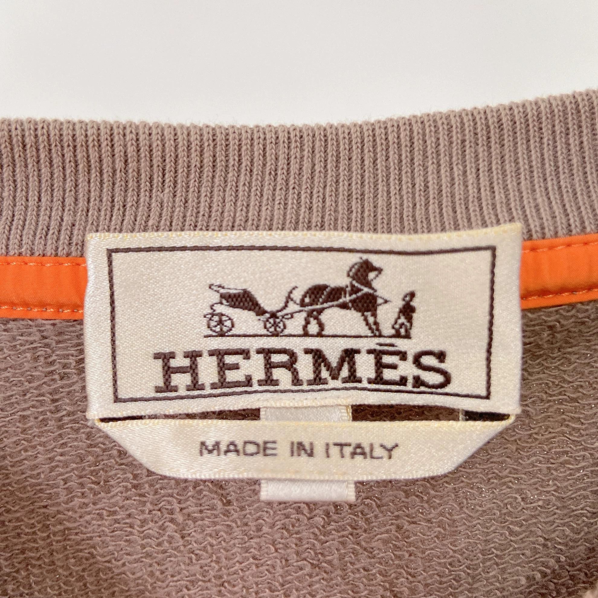 Hermes Hermes Camel Crew Neck T-Shirt M 4193 Size M / US 6-8 / IT 42-44 - 5 Thumbnail