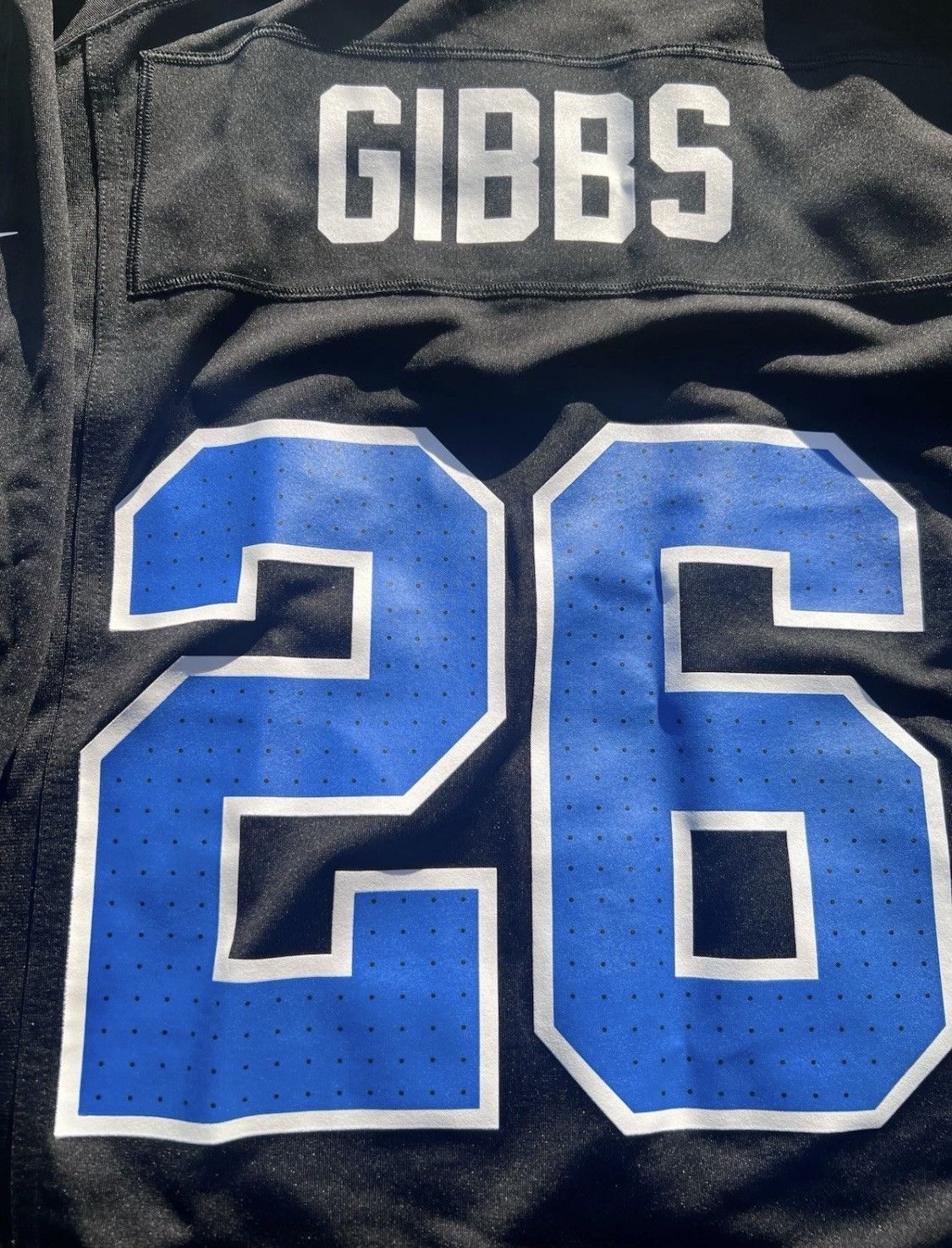 Nike Jahmyr Gibbs Detroit Lions Nike NFL Game Jersey #26 Size US XXL / EU 58 / 5 - 6 Thumbnail