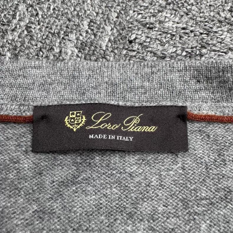 Loro Piana Loro Piana size 60 Gray Cashmere Knit Top Size US XXS / EU 40 - 3 Thumbnail